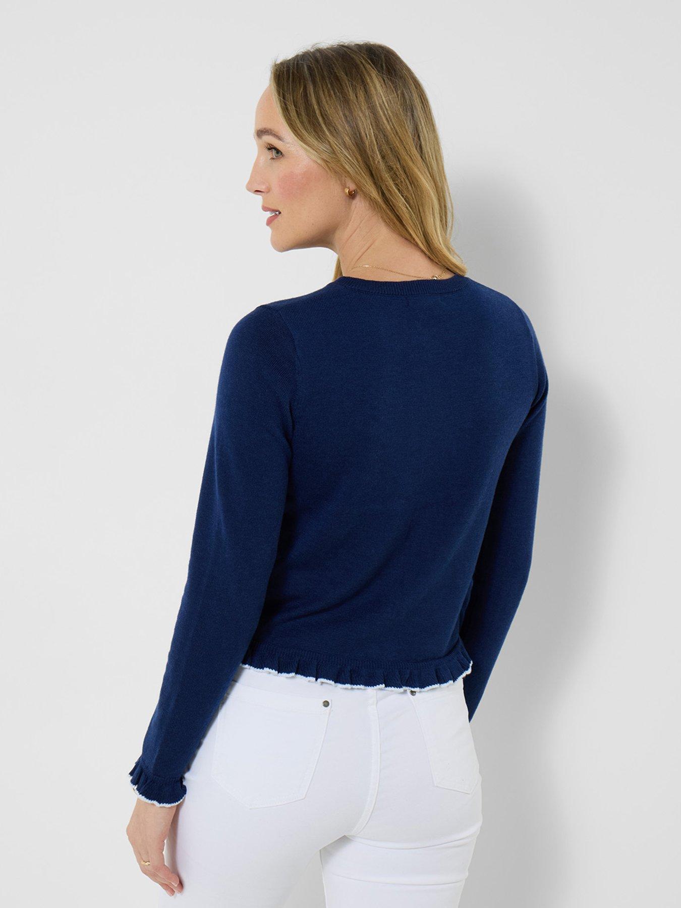 joe-browns-penelope-frill-cardigan-bluestillFront