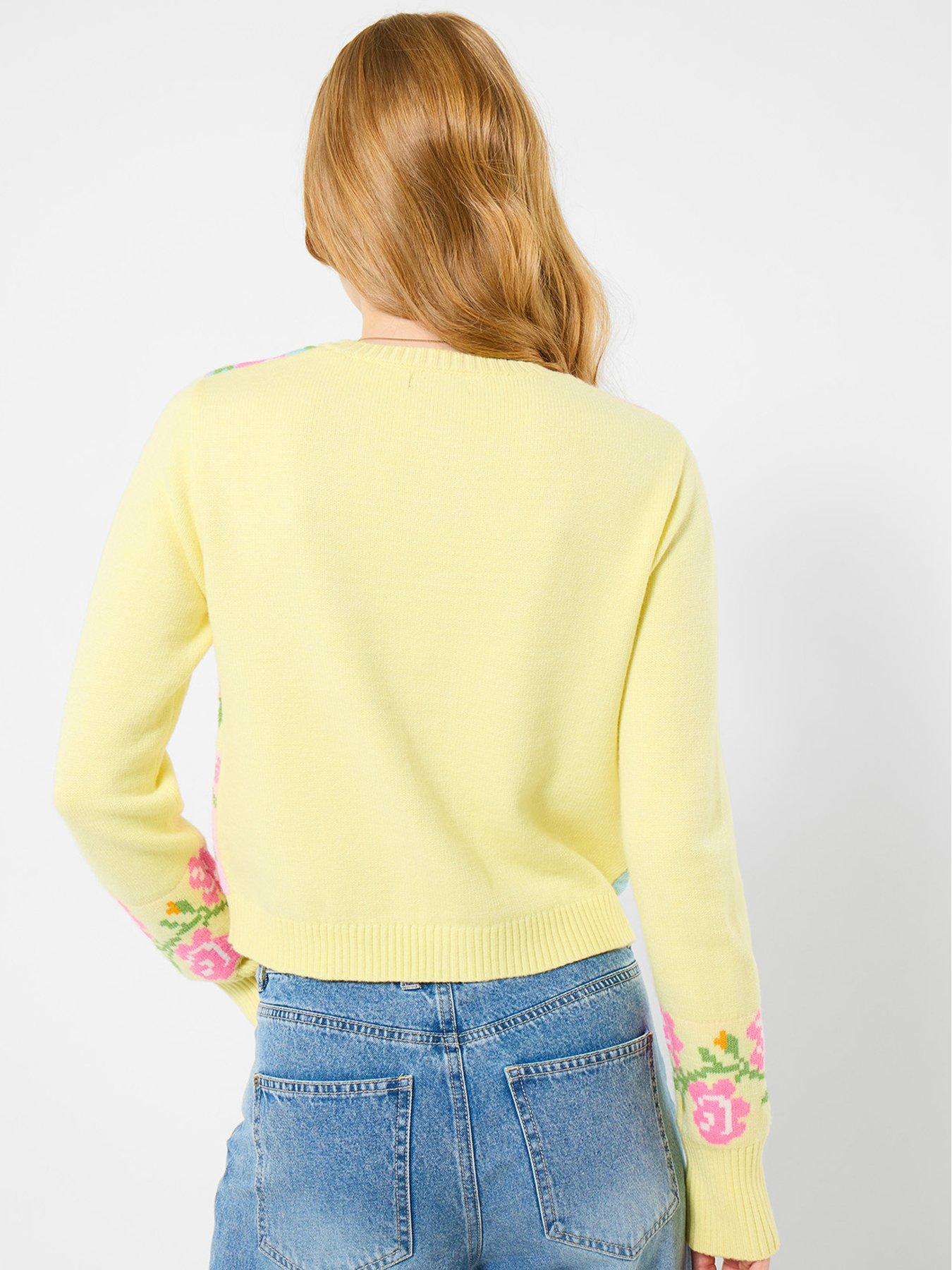 joe-browns-felicity-patchwork-floral-cardigan-yellowstillFront
