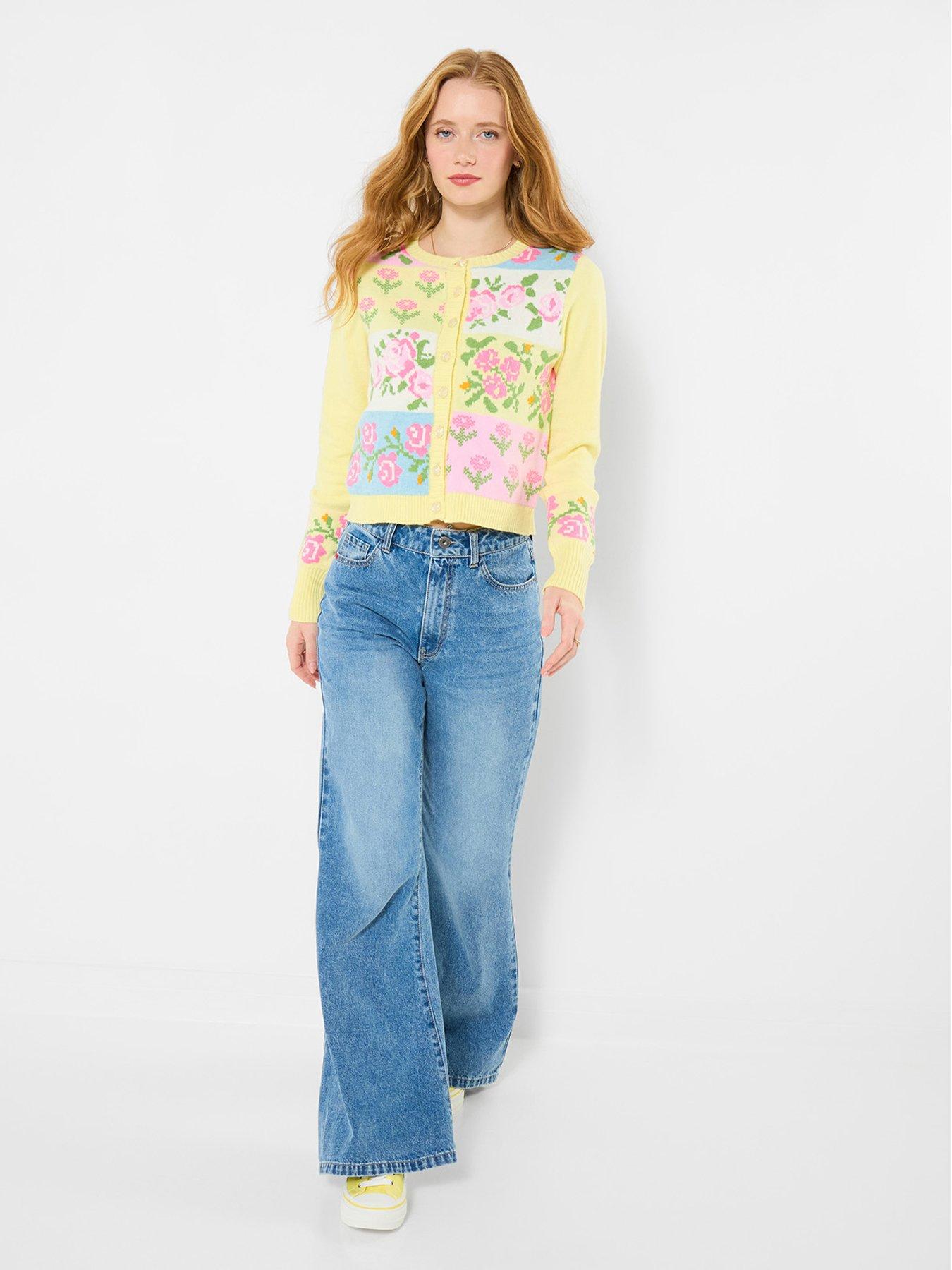 joe-browns-felicity-patchwork-floral-cardigan-yellowback
