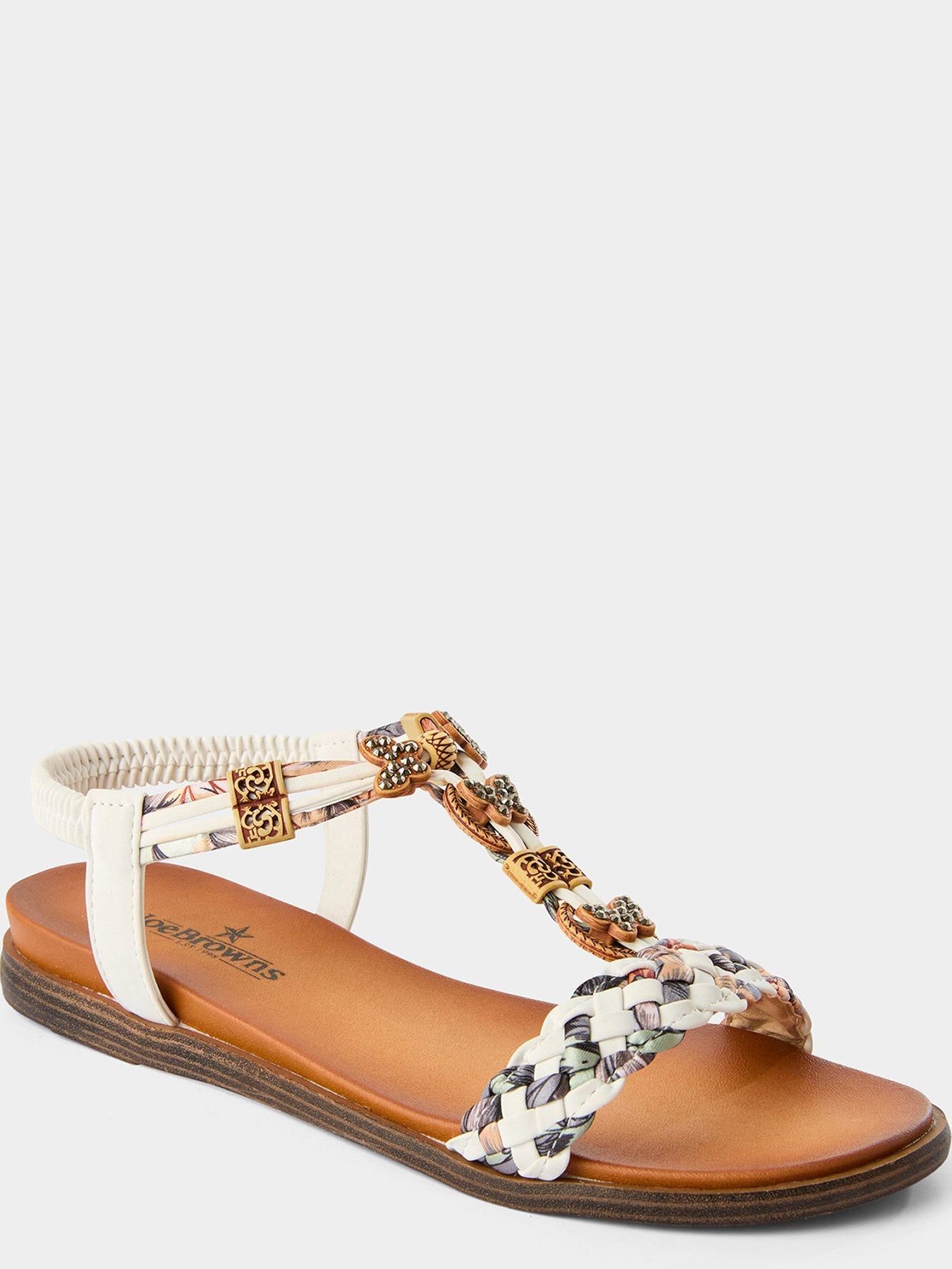 joe-browns-hot-spell-boho-sandals-whitedetail