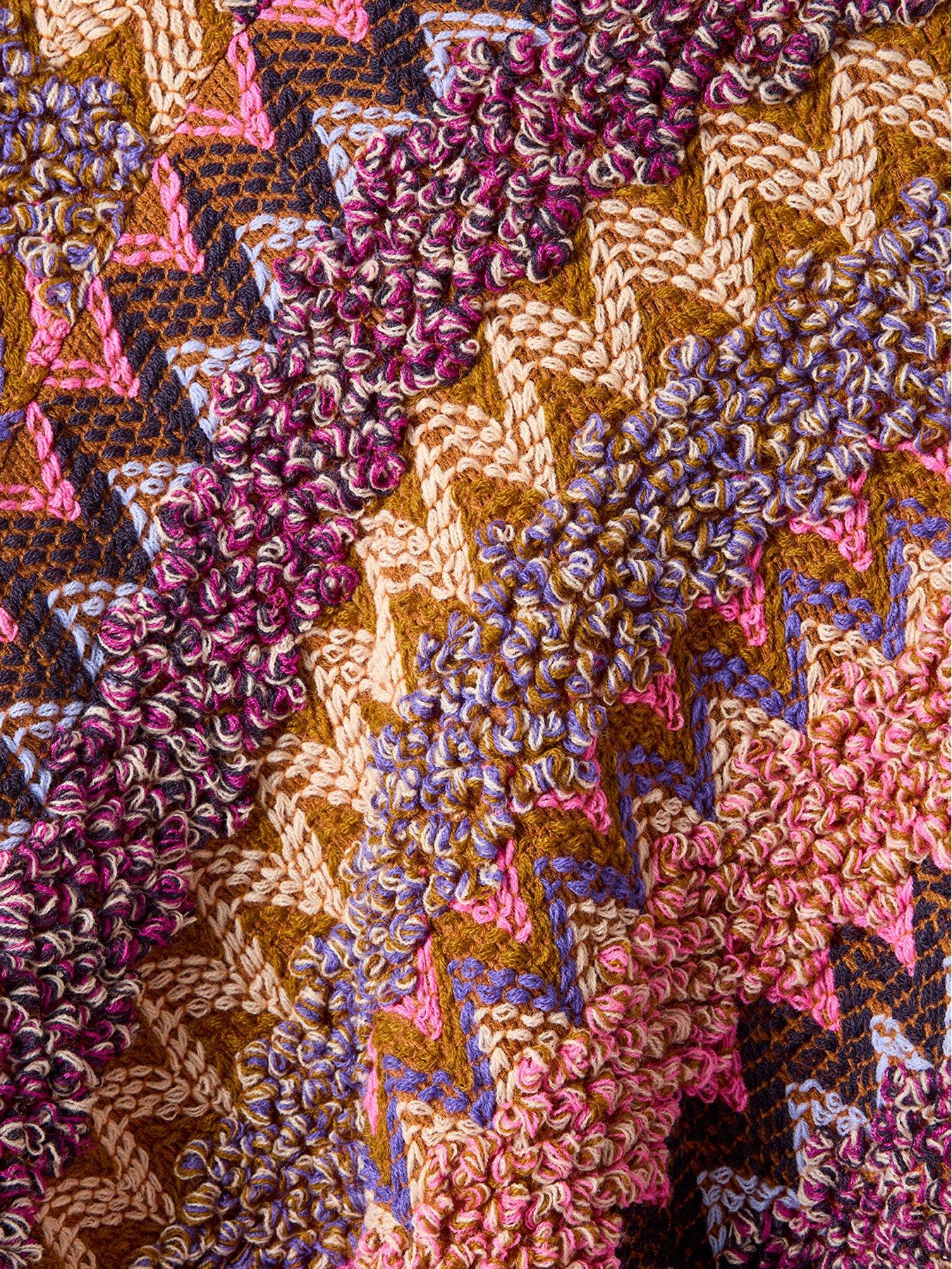 Image 7 of 7 of Joe Browns Free And Funky Knit Poncho - Multi