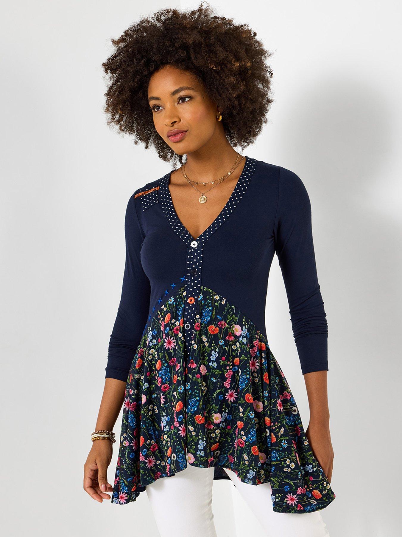 joe-browns-pretty-floral-jersey-tunic-top-bluefront