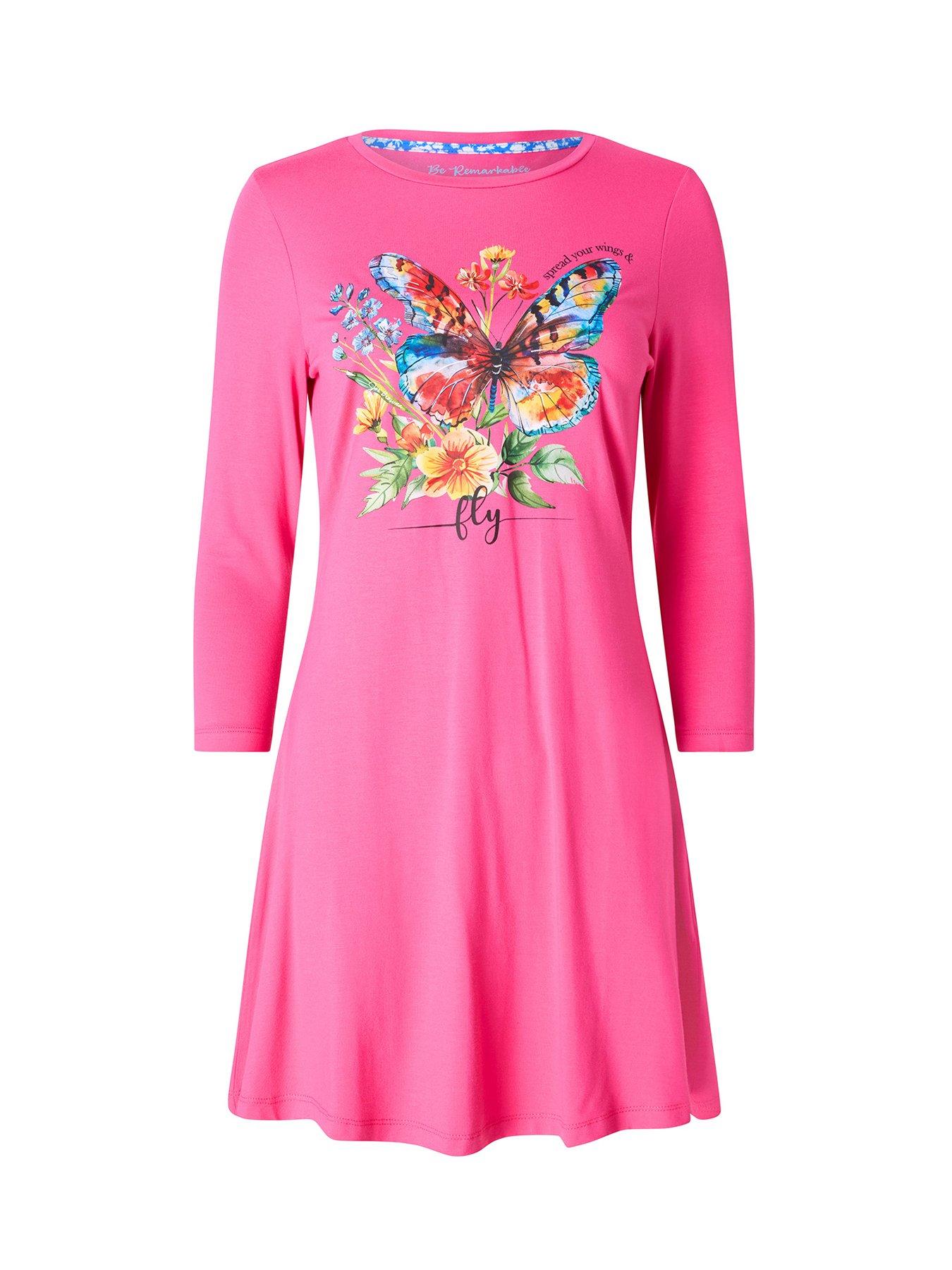 joe-browns-beautiful-butterfly-graphic-tunic-top-pinkdetail
