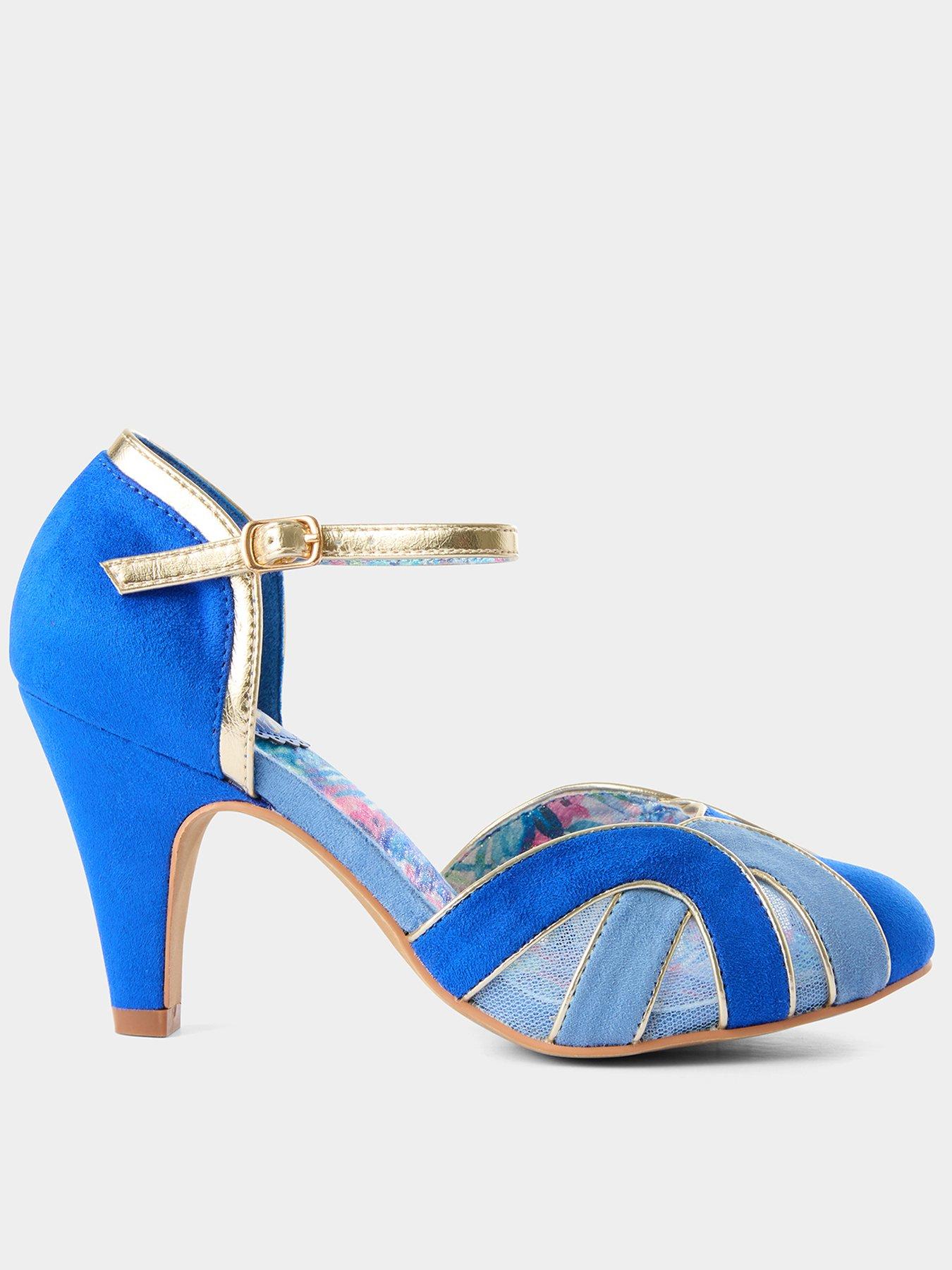 Image 1 of 4 of Joe Browns Divine Deco Shoes - Blue