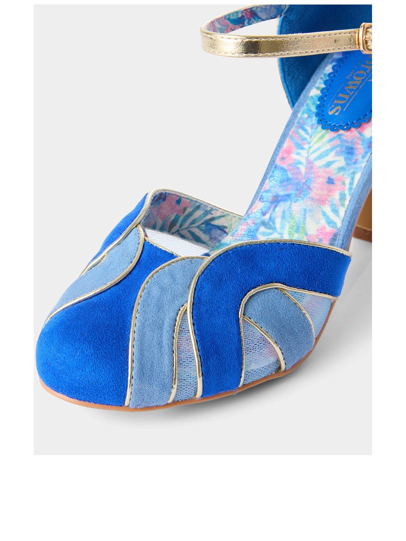Image 3 of 4 of Joe Browns Divine Deco Shoes - Blue