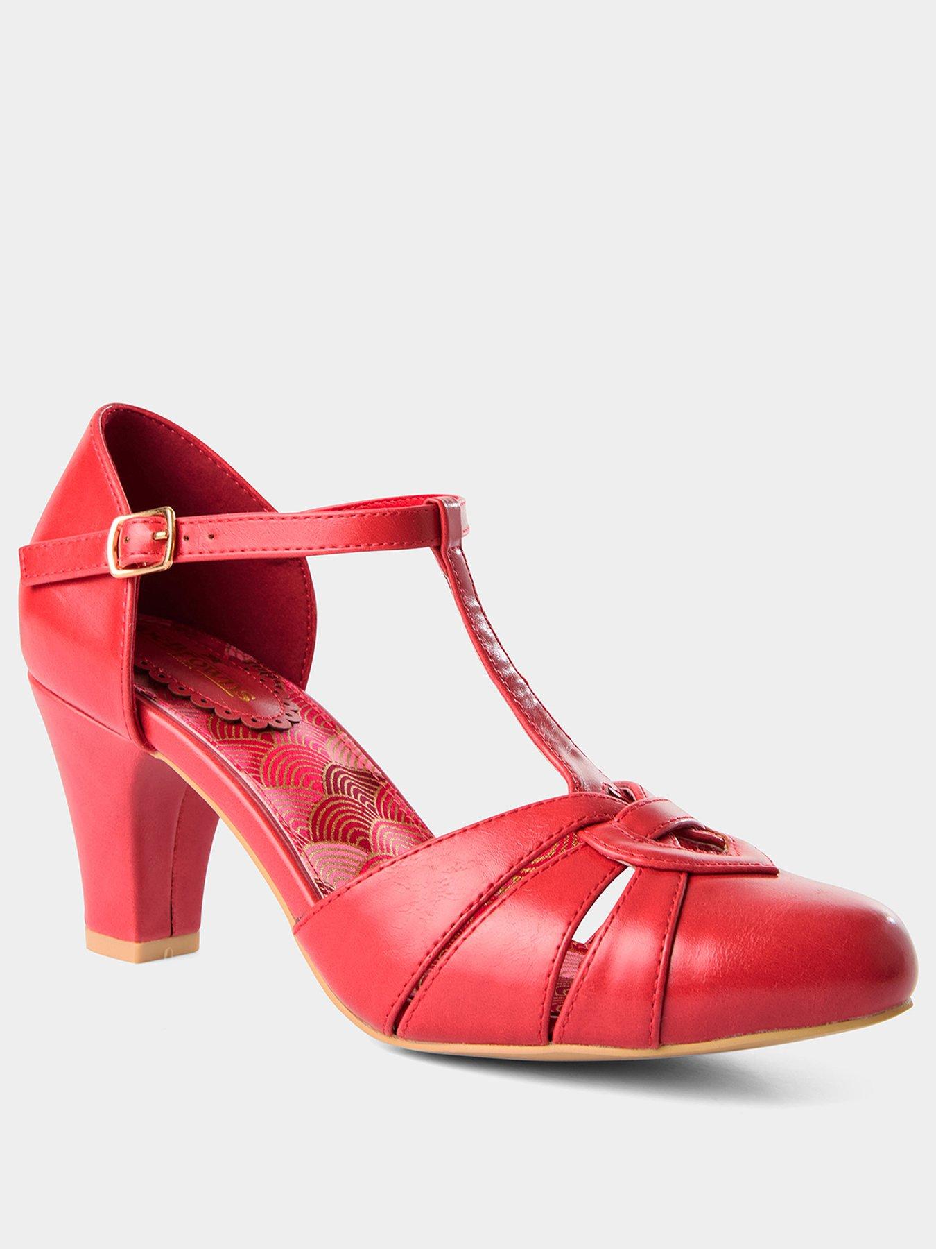 joe-browns-rumba-vintage-style-heels-redstillFront