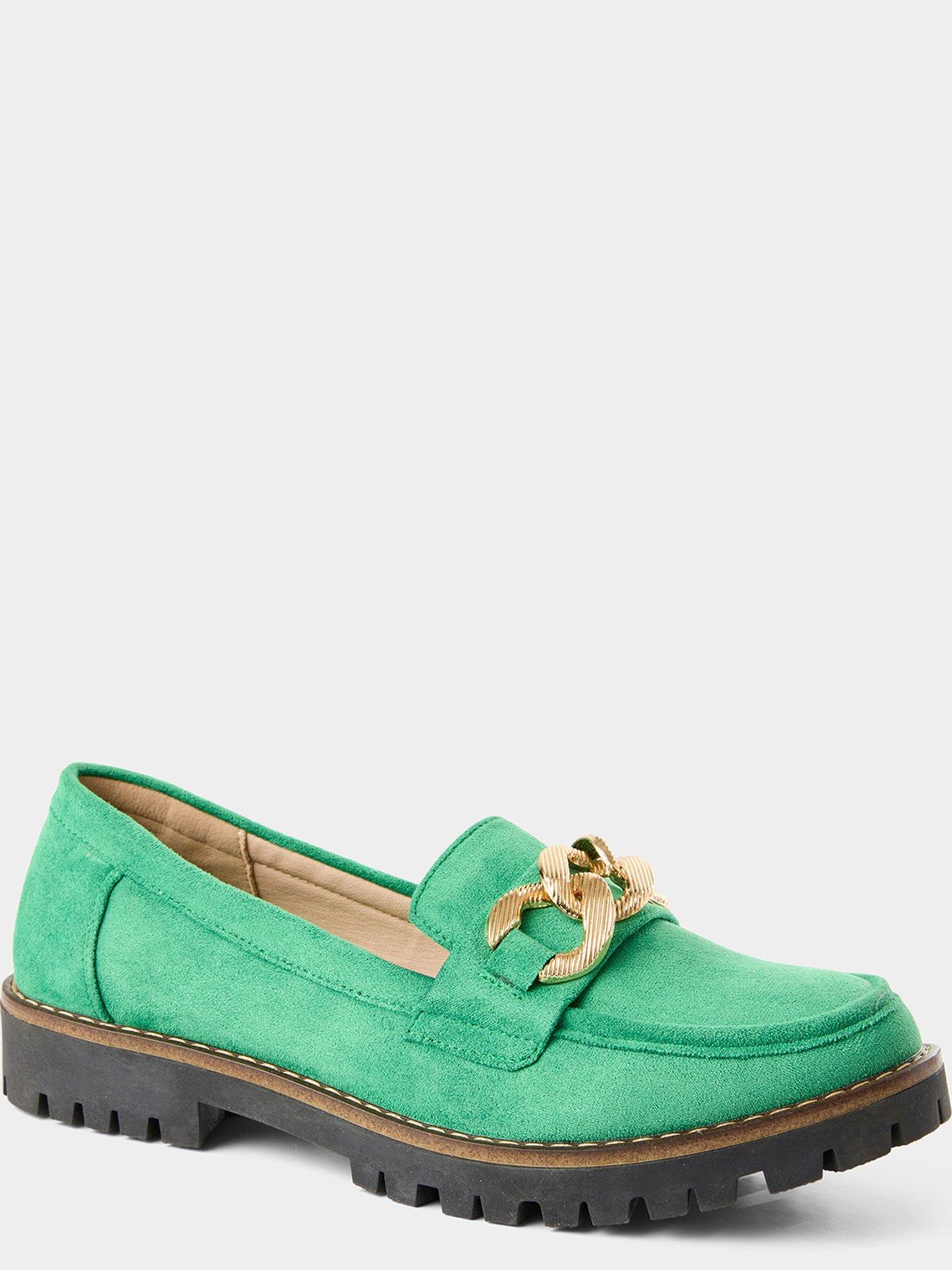 Image 4 of 4 of Joe Browns Adeline Loafers - Green