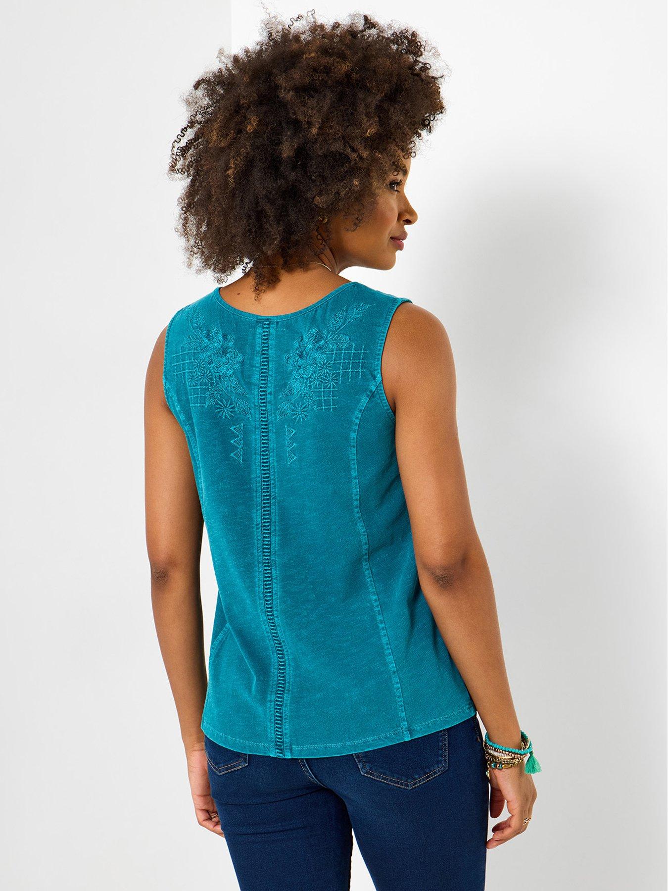 joe-browns-summer-sun-embroidered-vest-top-bluestillFront