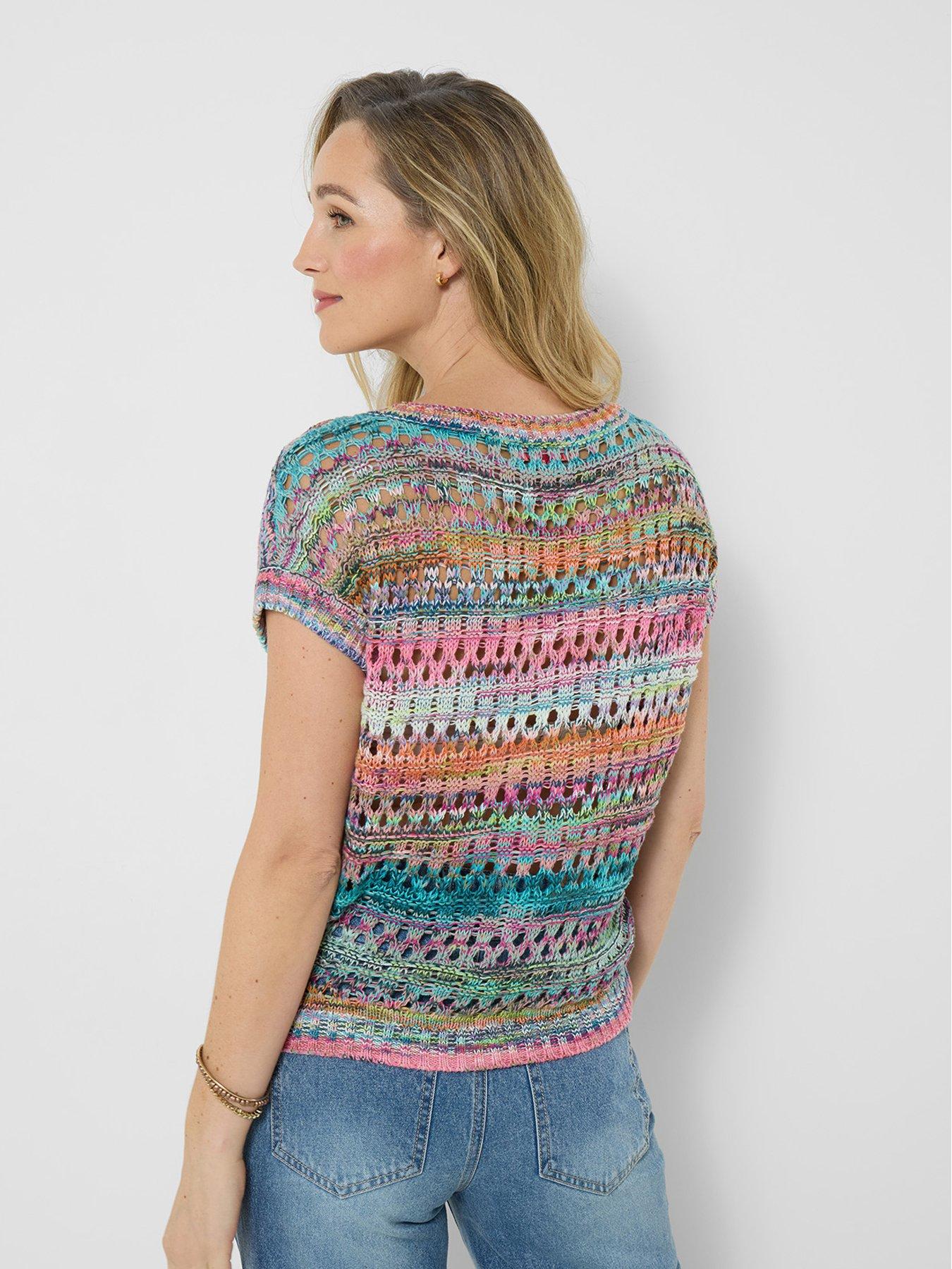 joe-browns-clara-open-knit-sleeveless-jumper-multistillFront