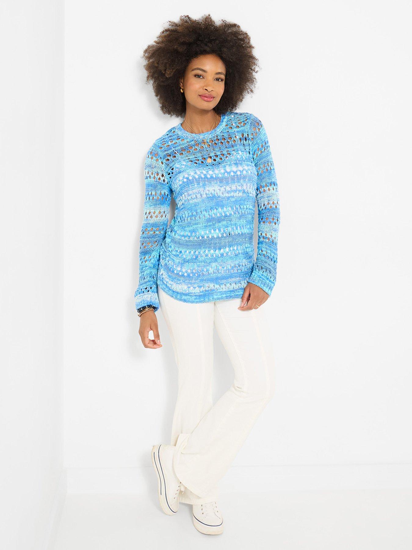 joe-browns-summer-blues-boho-open-knit-jumper-blueoutfit