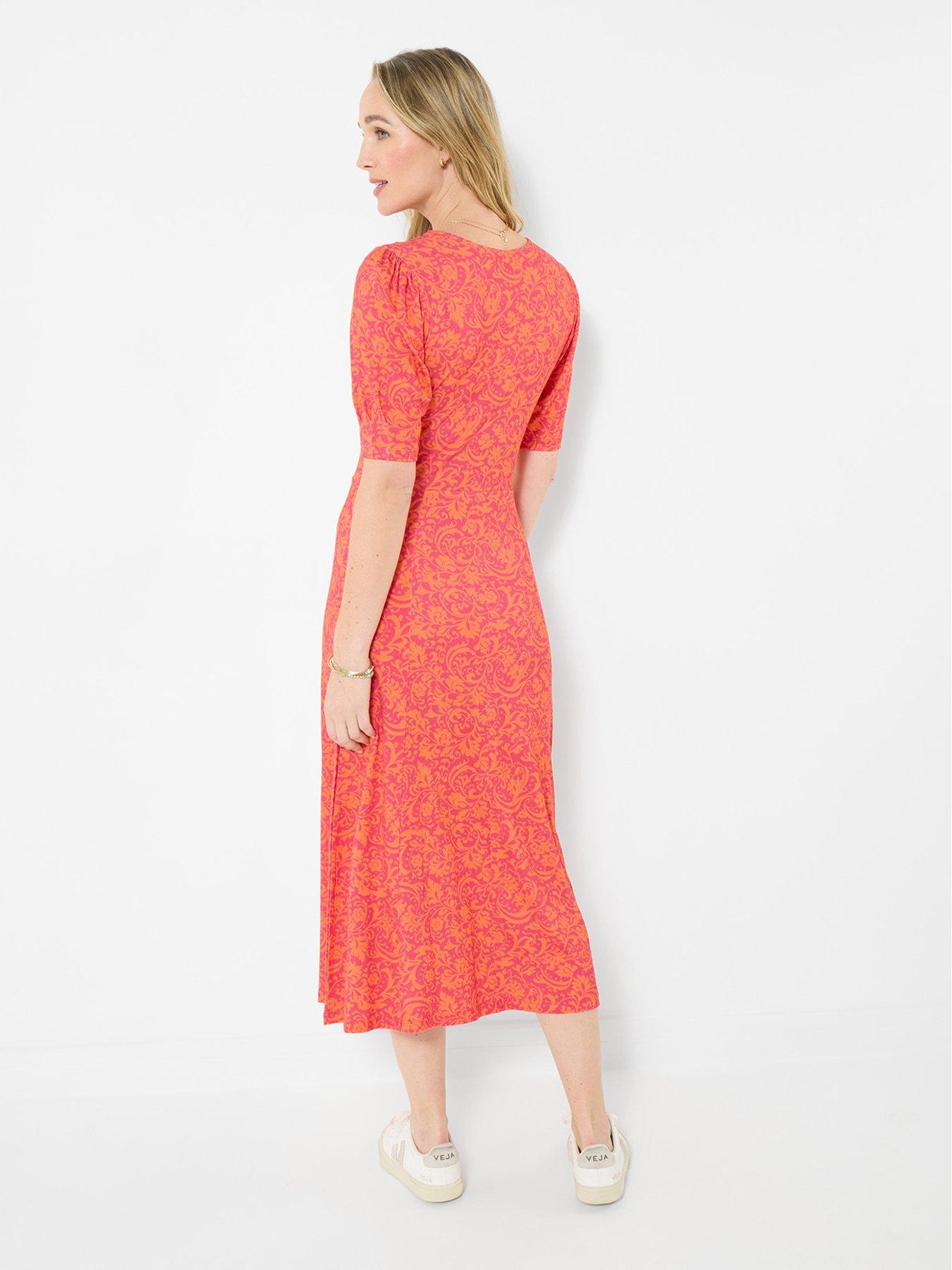 joe-browns-summer-brights-jersey-dress-orangestillFront