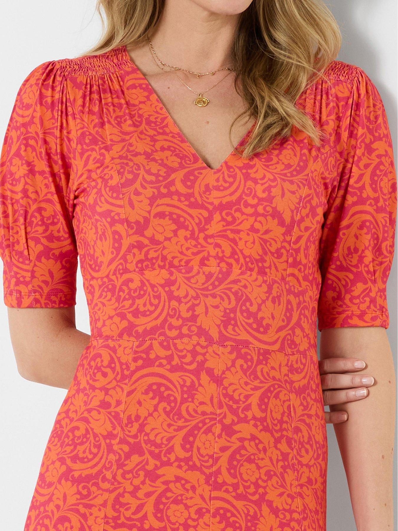 joe-browns-summer-brights-jersey-dress-orangeoutfit