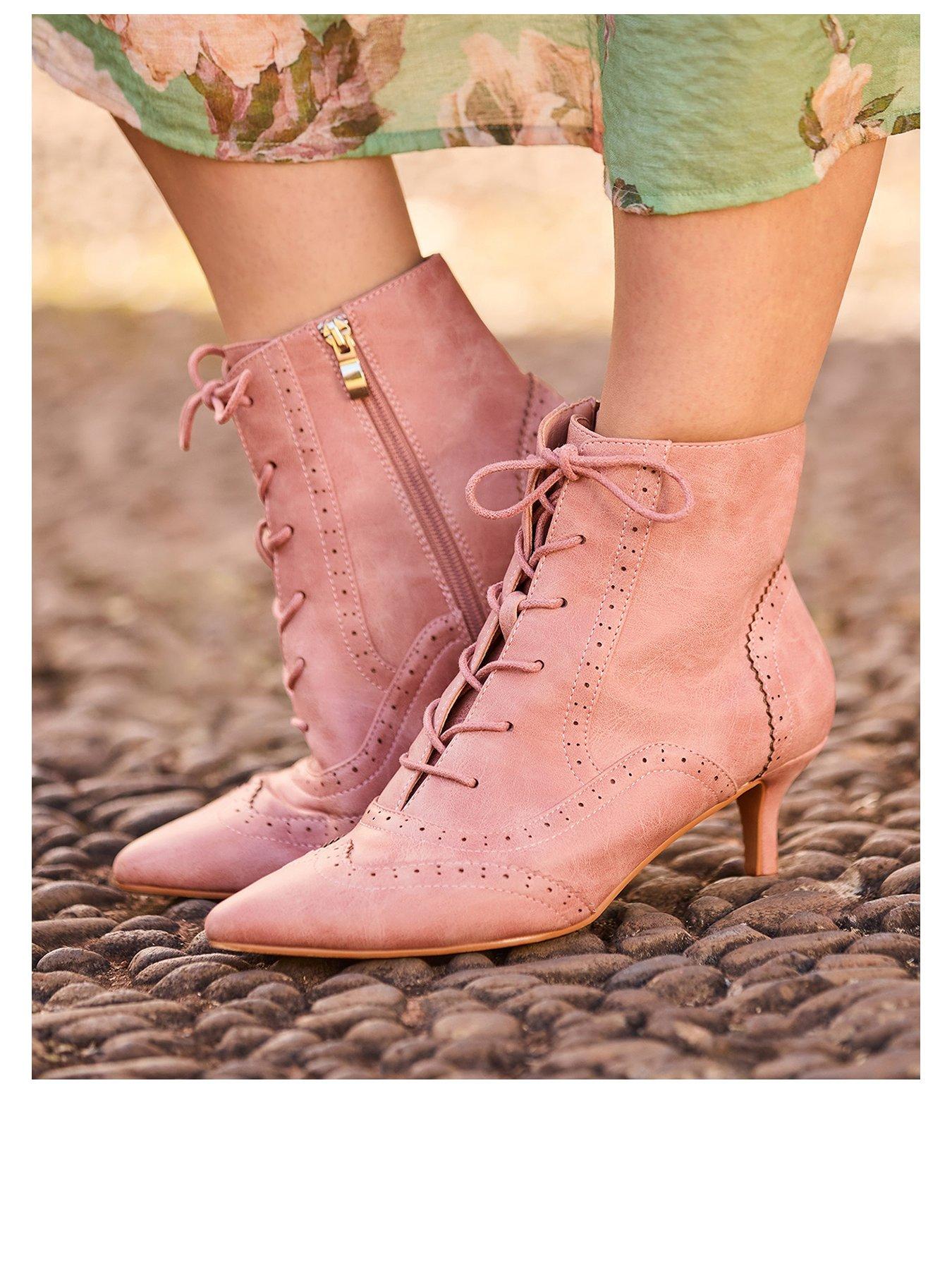 joe-browns-kitty-lace-up-boots-pinkstillFront