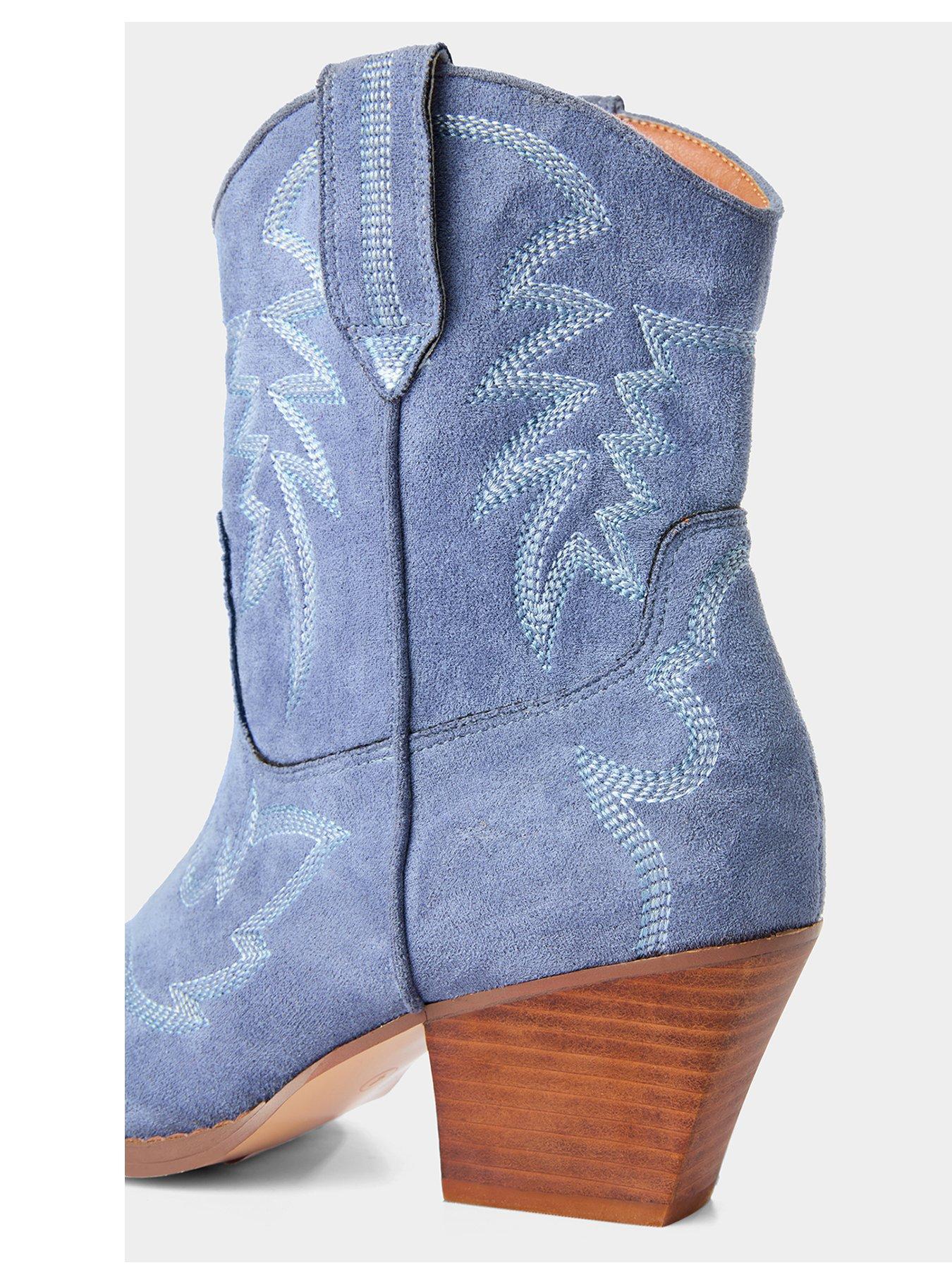 Image 5 of 5 of Joe Browns The Blues Leather Soled Boots - Blue
