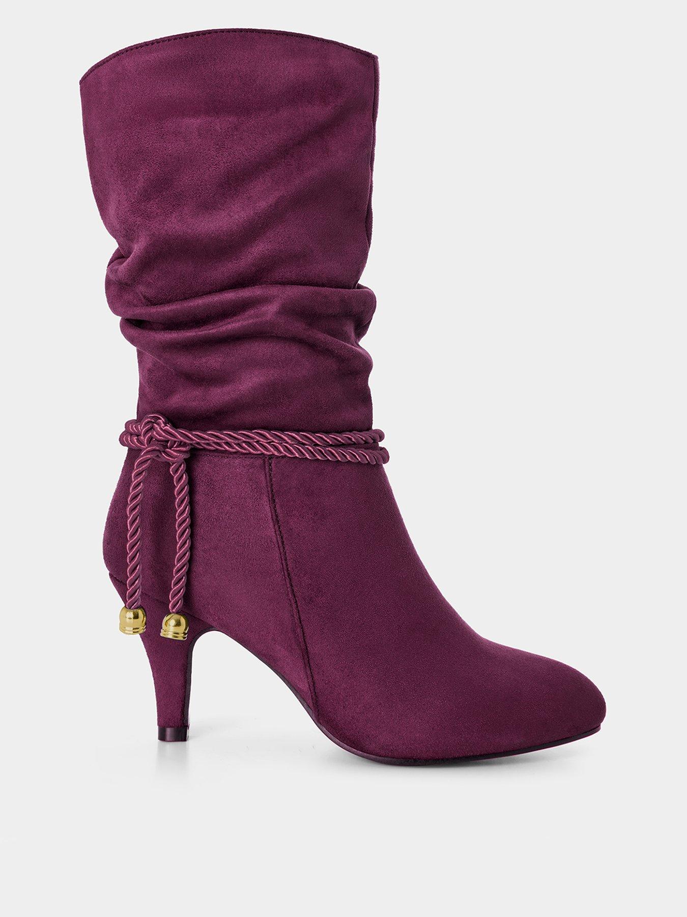 joe-browns-lady-slouch-boots-burgundyfront