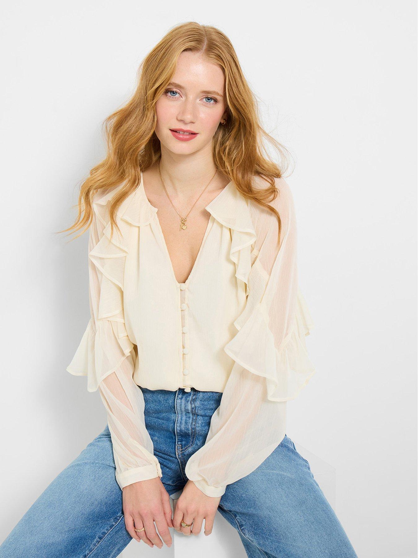 joe-browns-romantic-ruffles-blouse-cream