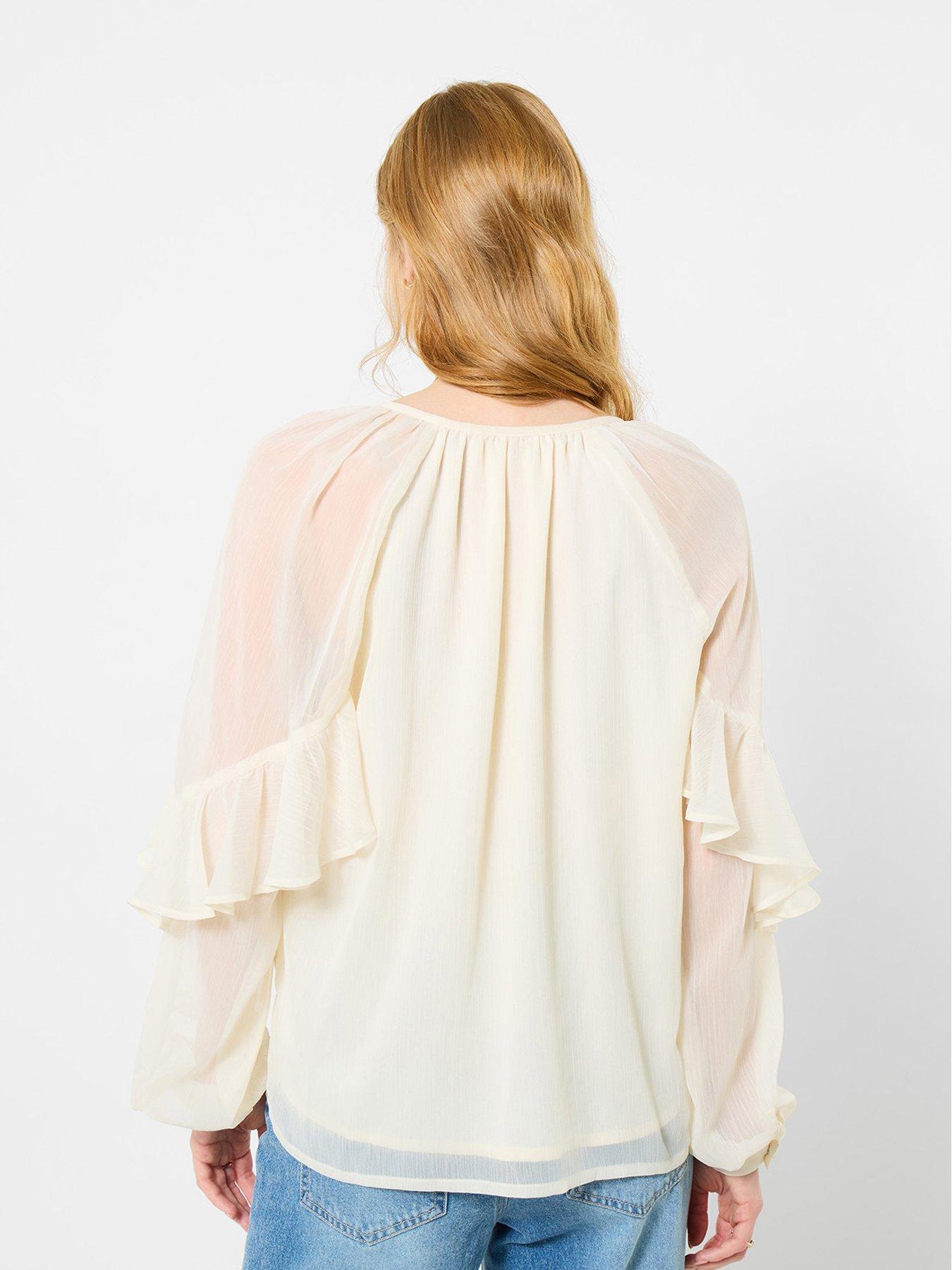 Image 2 of 5 of Joe Browns Romantic Ruffles Blouse - Cream