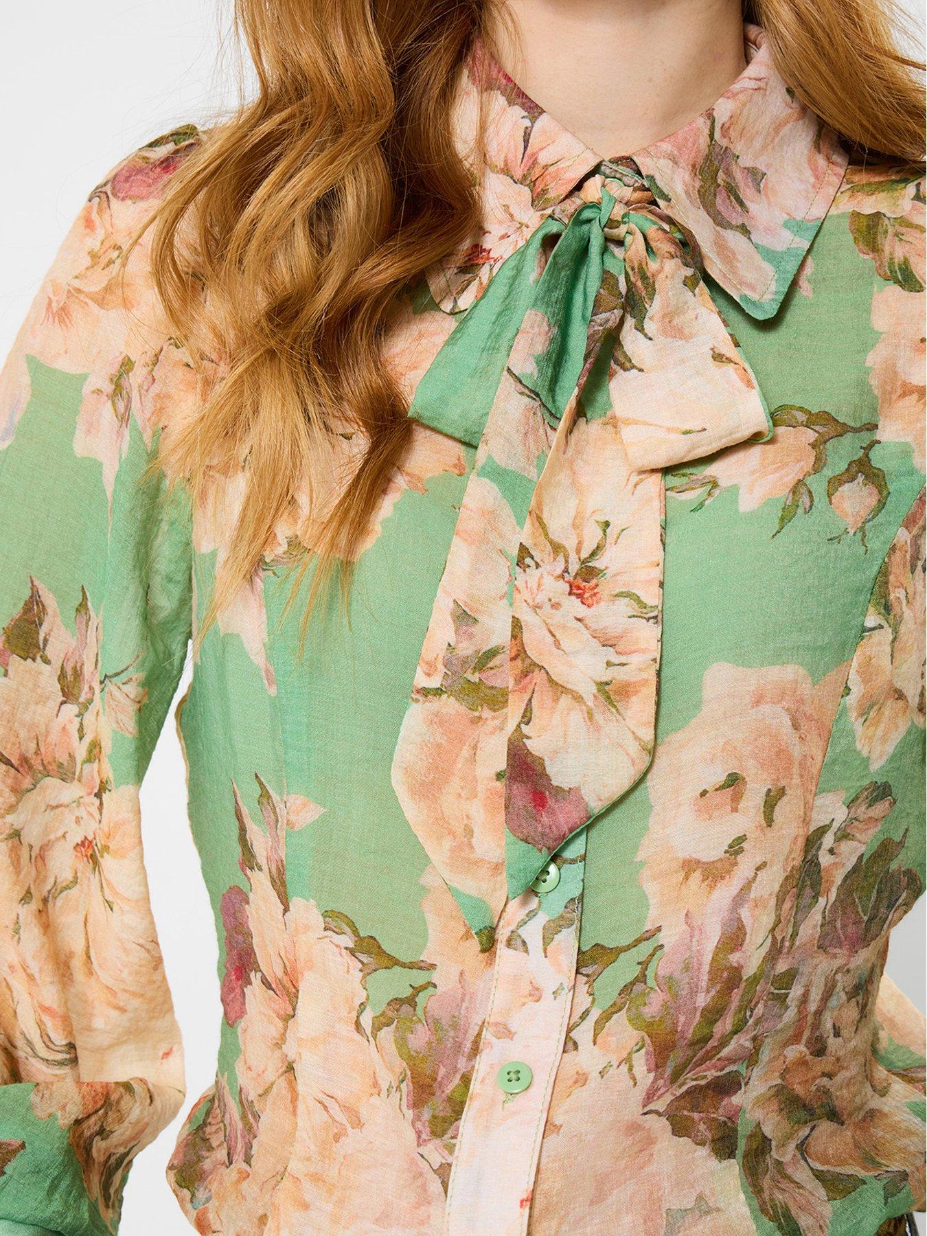 joe-browns-olivia-printed-blouse-with-detachable-tie-greenoutfit