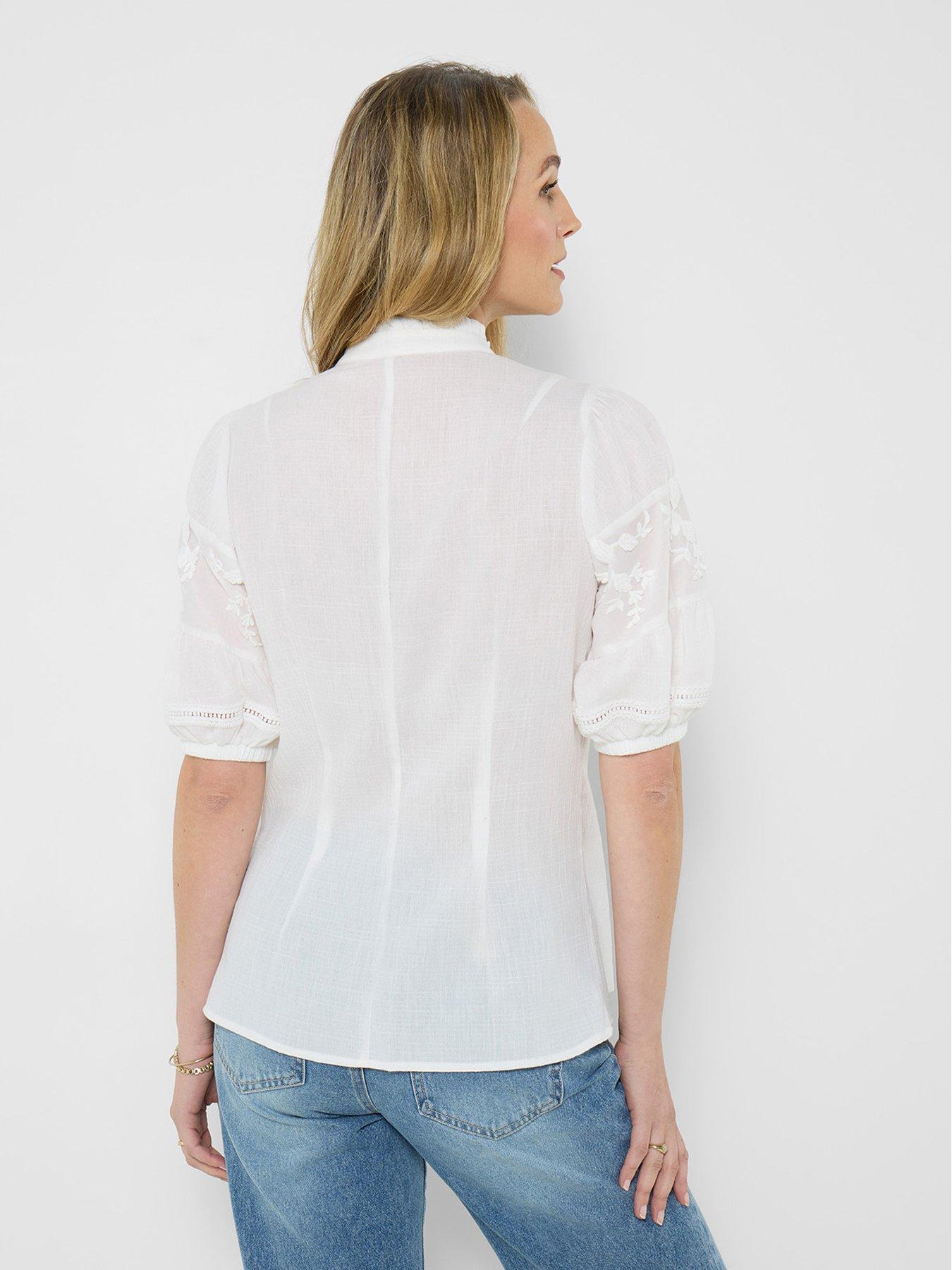 Image 2 of 5 of Joe Browns Patsy Embroidered Blouse - White