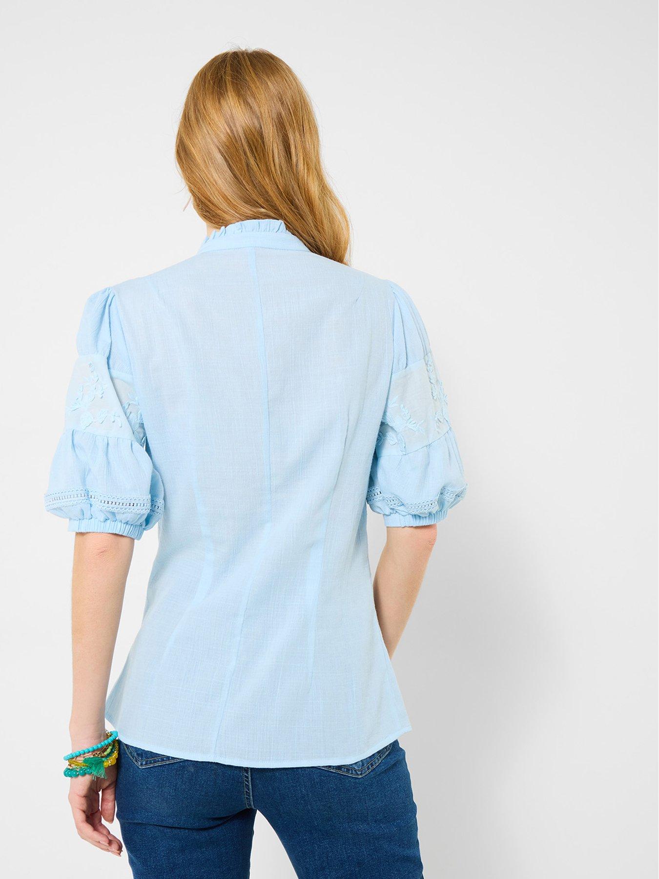 joe-browns-patsy-embroidered-blouse-bluestillFront