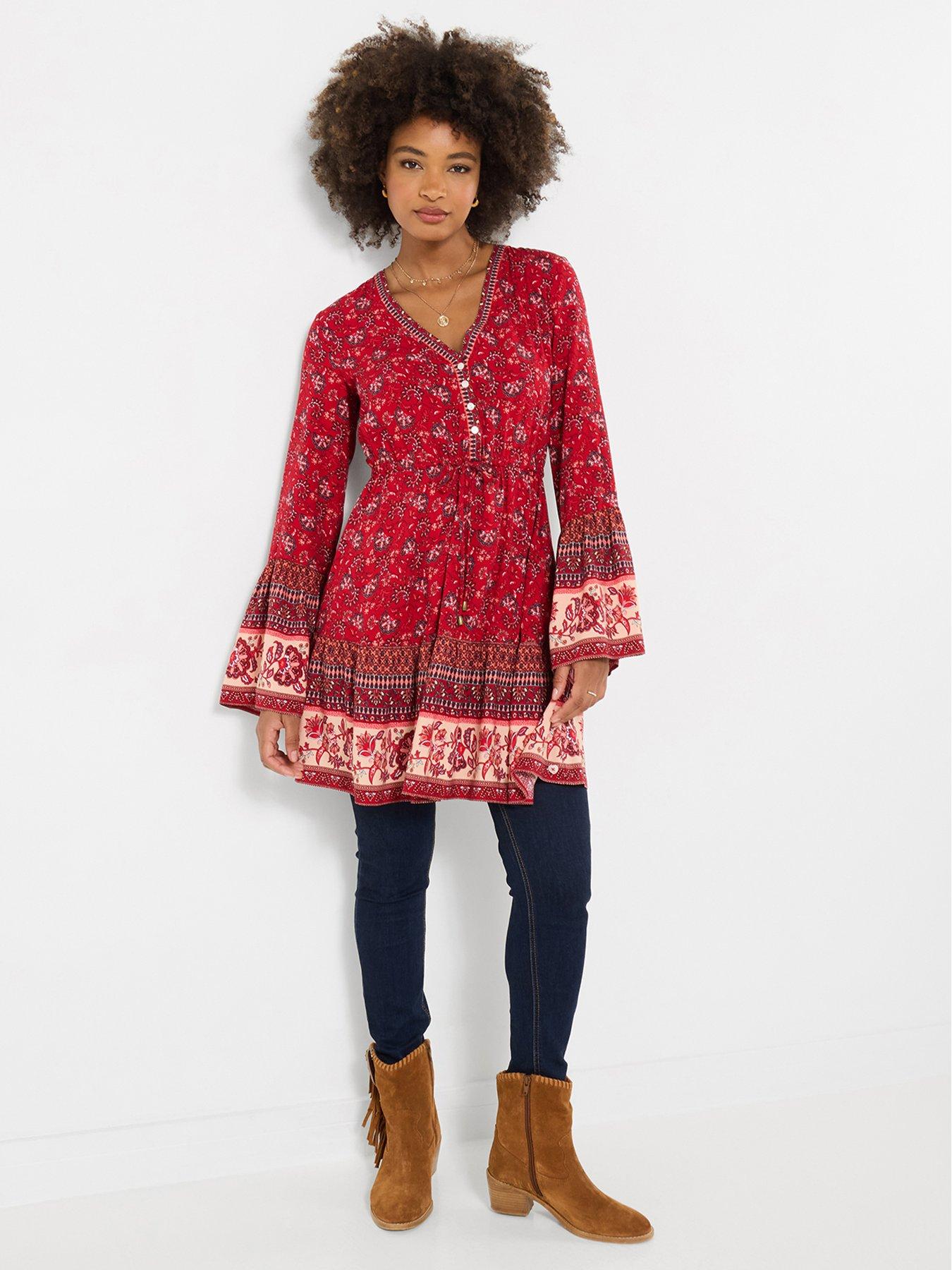 joe-browns-boho-vibes-tunic-dress-redback