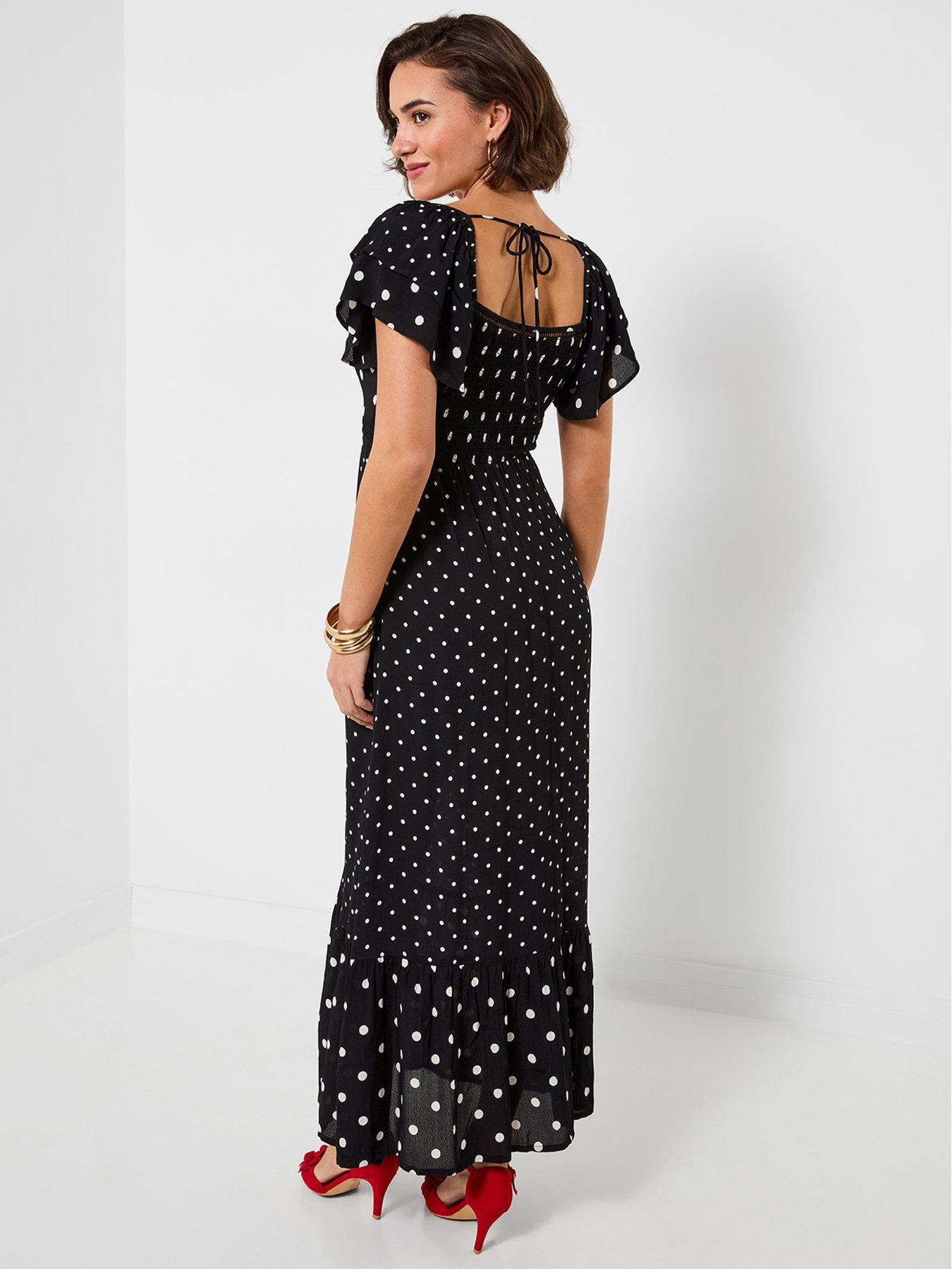 joe-browns-prettiest-polka-dot-dress-blackback