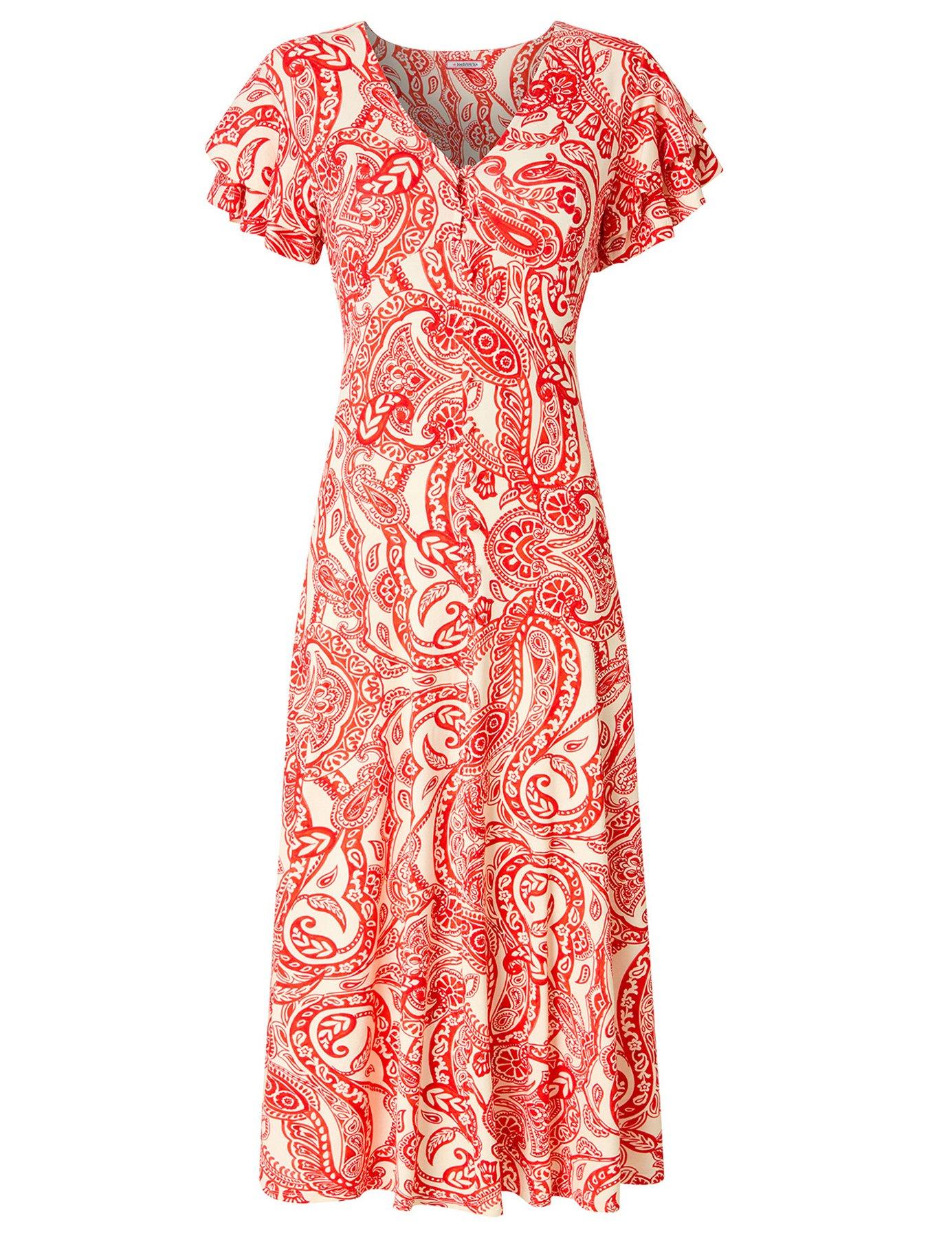 joe-browns-orla-printed-jersey-dress-reddetail