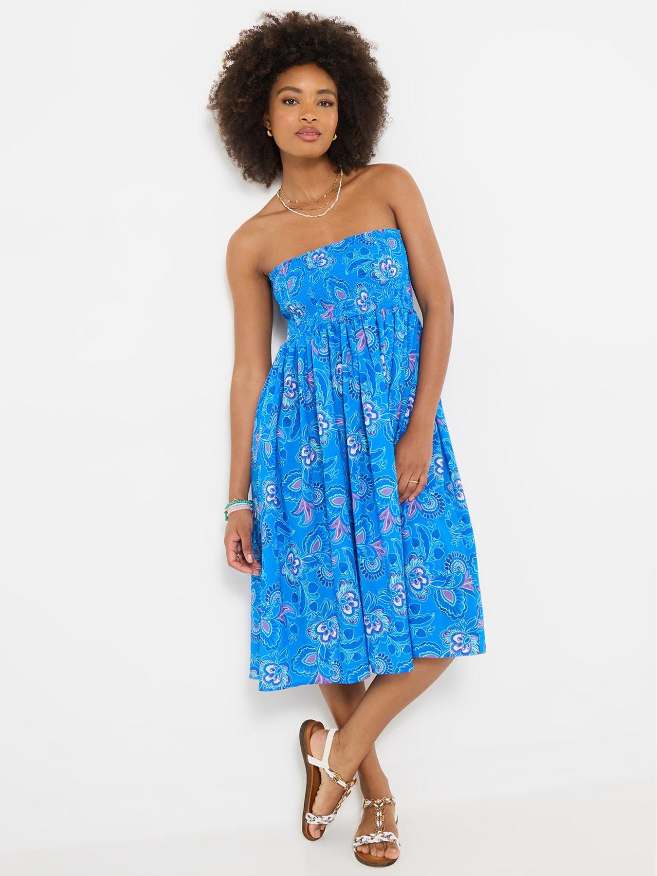 women casual summer dresses Summer Dresses for Women Flowy Casual Midi Dress Beach Vacation Sundre –  Divahotcouture main image 1