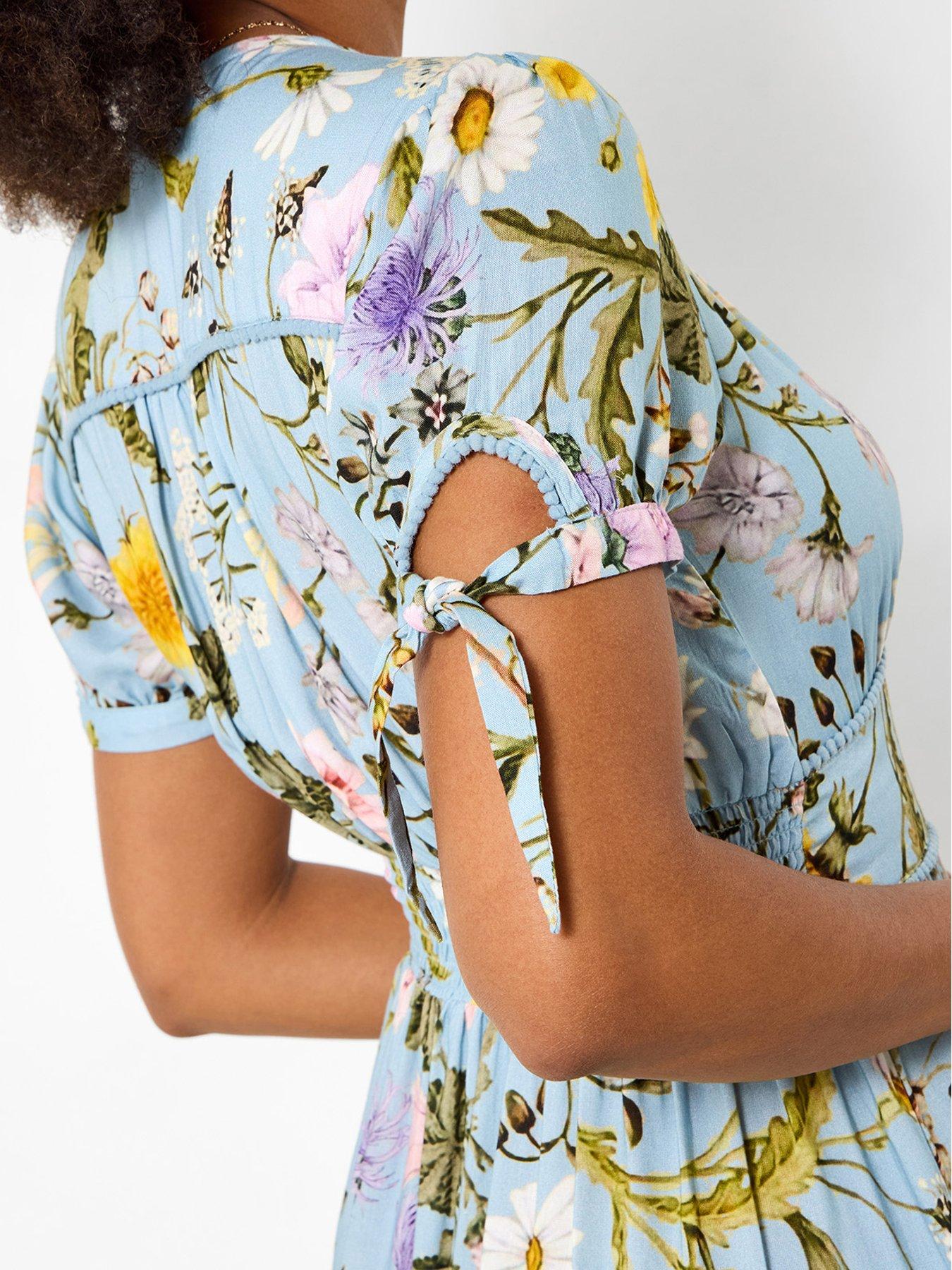 Image 5 of 6 of Joe Browns Beautiful Botanicals Printed Dress - Blue