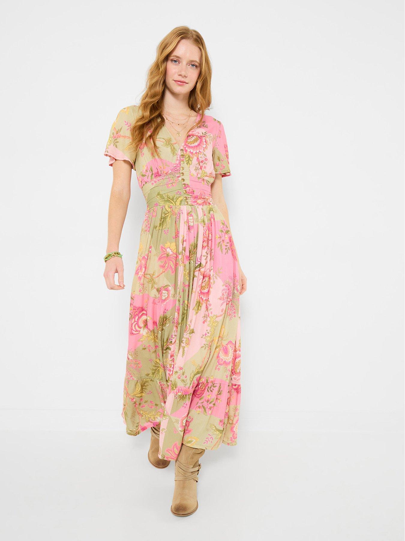 joe-browns-prettiest-patchwork-print-dress-greenstillFront