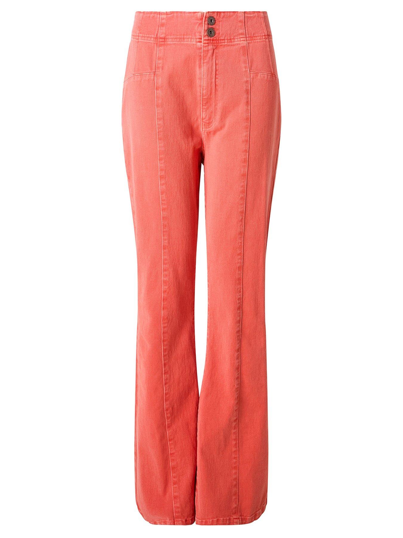 joe-browns-mia-kick-flare-jeans-orangedetail