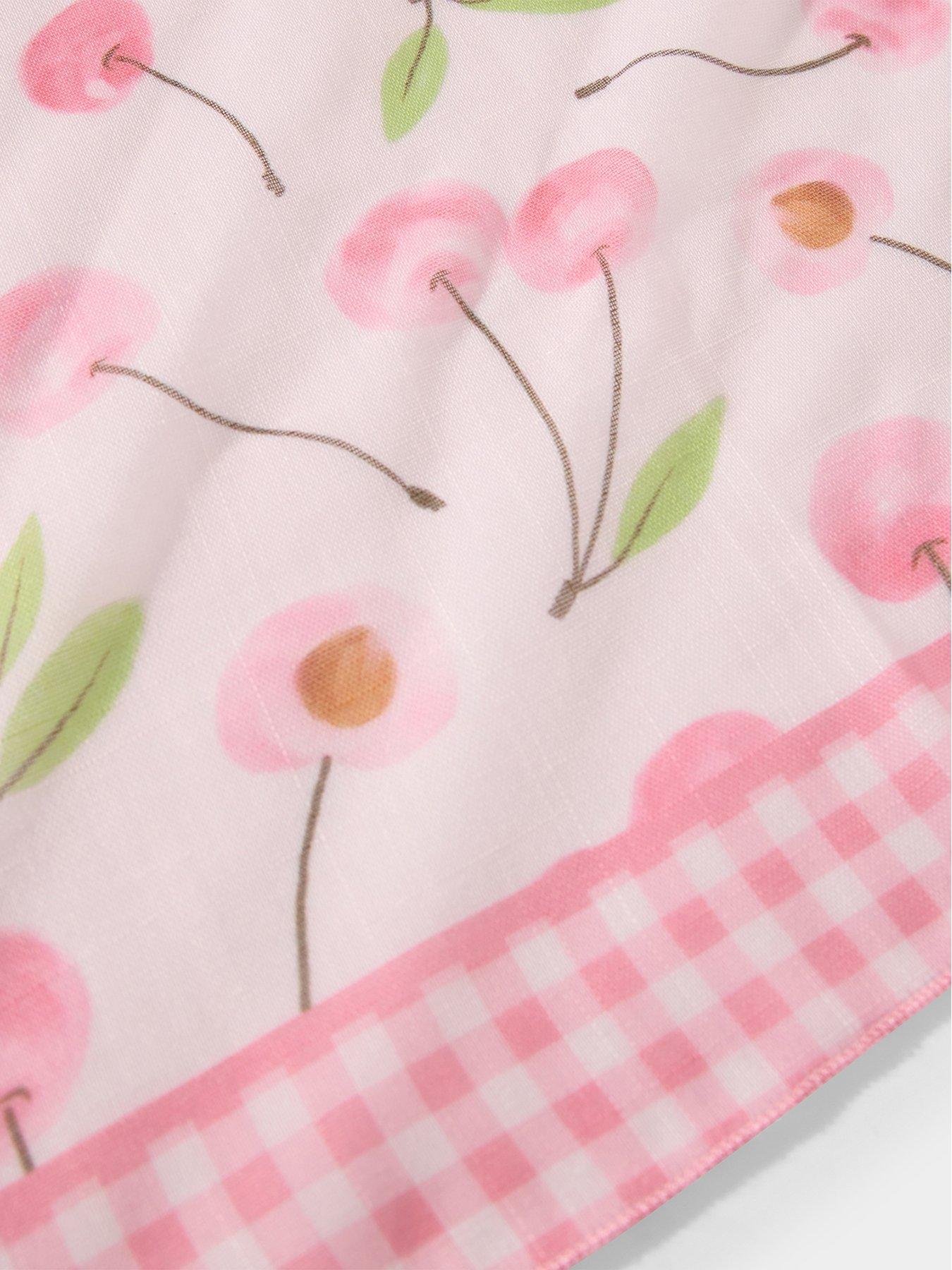 Image 4 of 5 of Joe Browns Cherry Baby Print Neckerchief - Pink