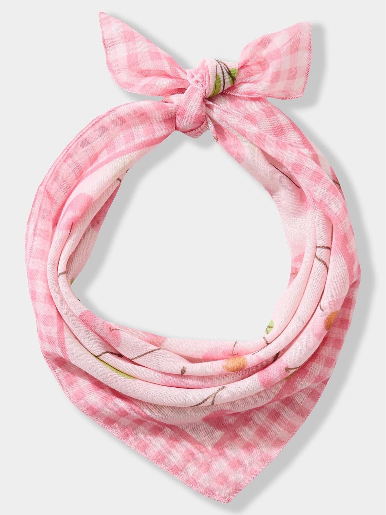 Image 5 of 5 of Joe Browns Cherry Baby Print Neckerchief - Pink