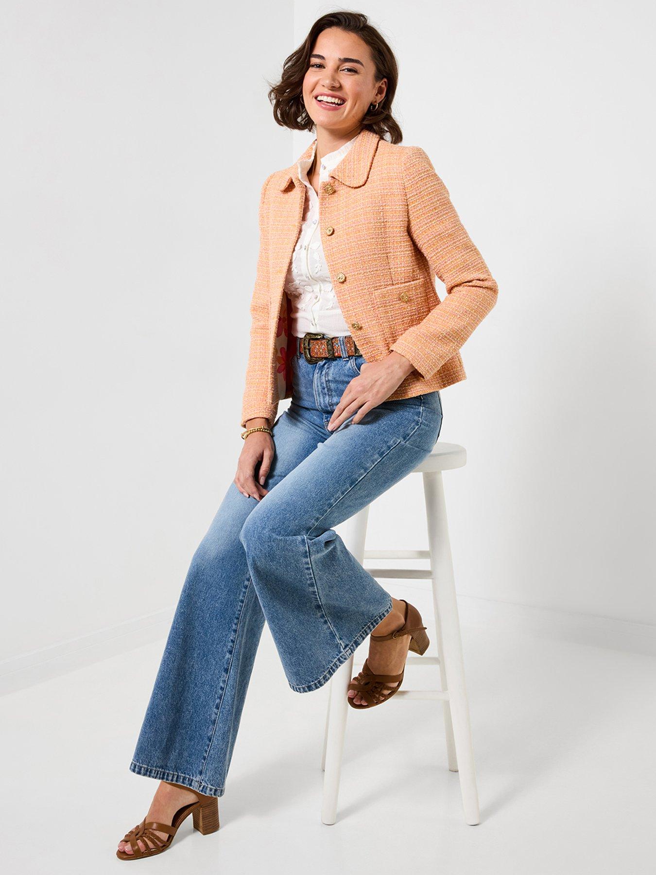 joe-browns-perfect-summer-boucle-jacket-orangeback