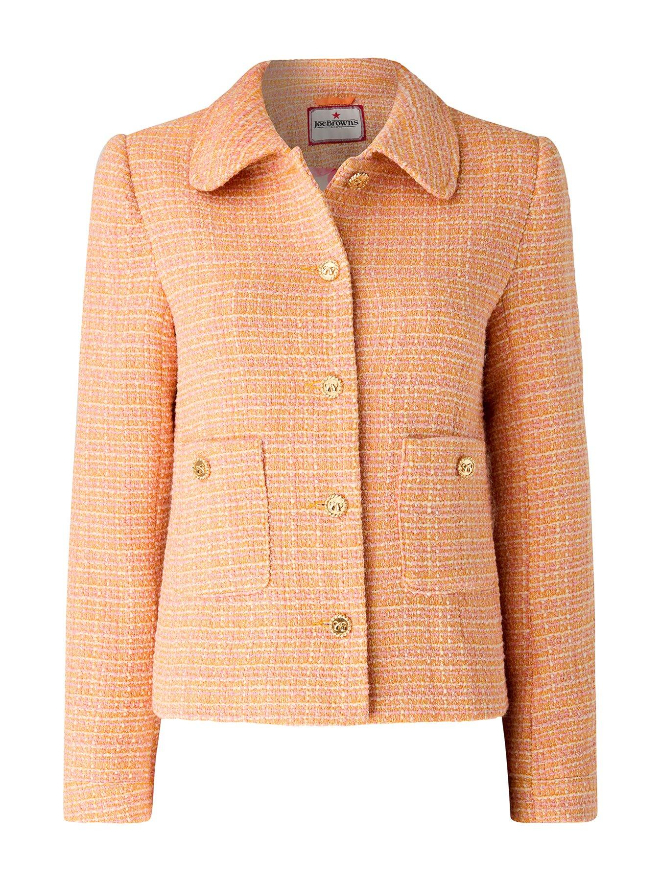 joe-browns-perfect-summer-boucle-jacket-orangedetail