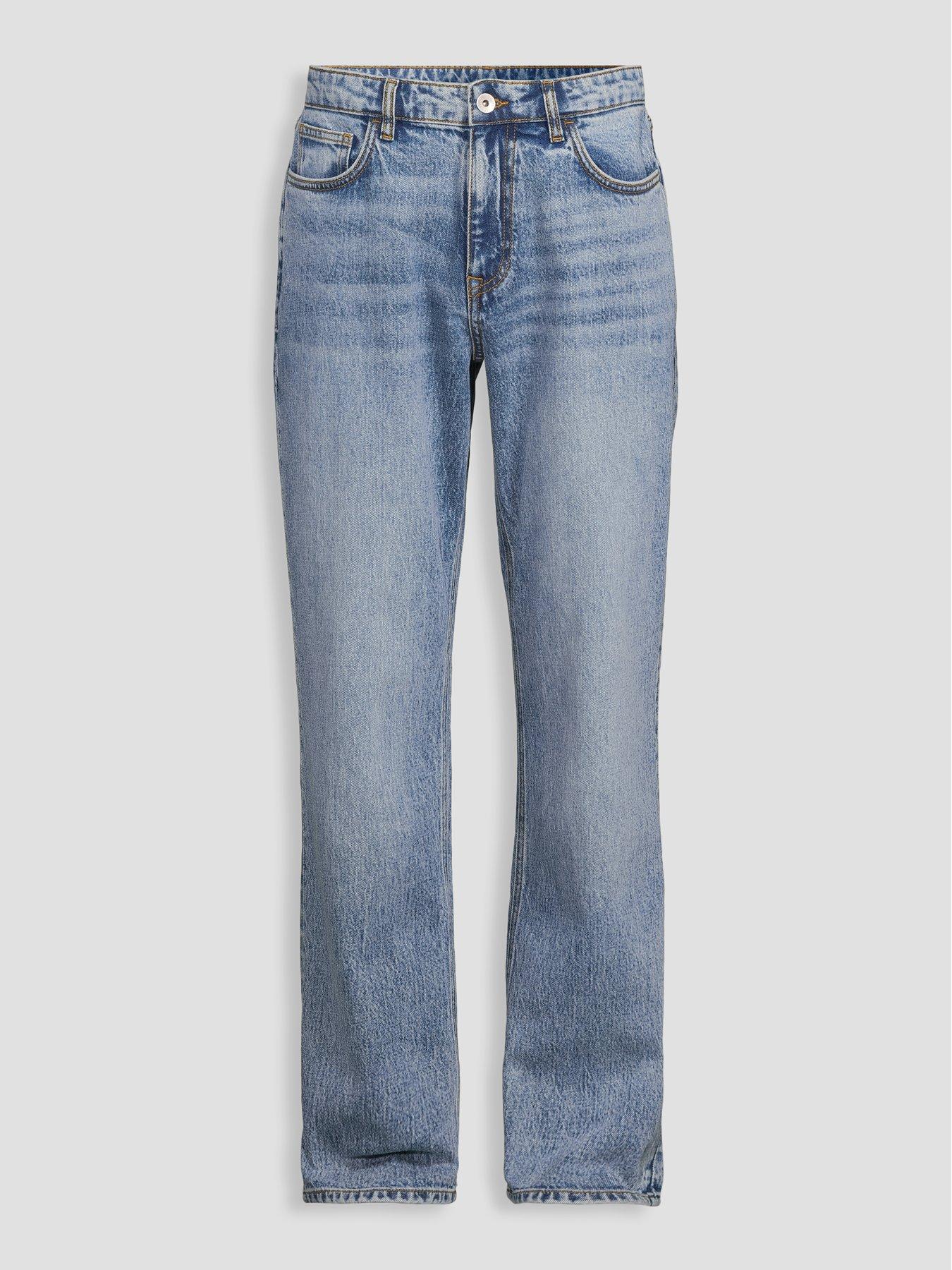 Image 7 of 7 of The Very Collection Loose Fit Jeans With Stretch - Light Blue Wash
