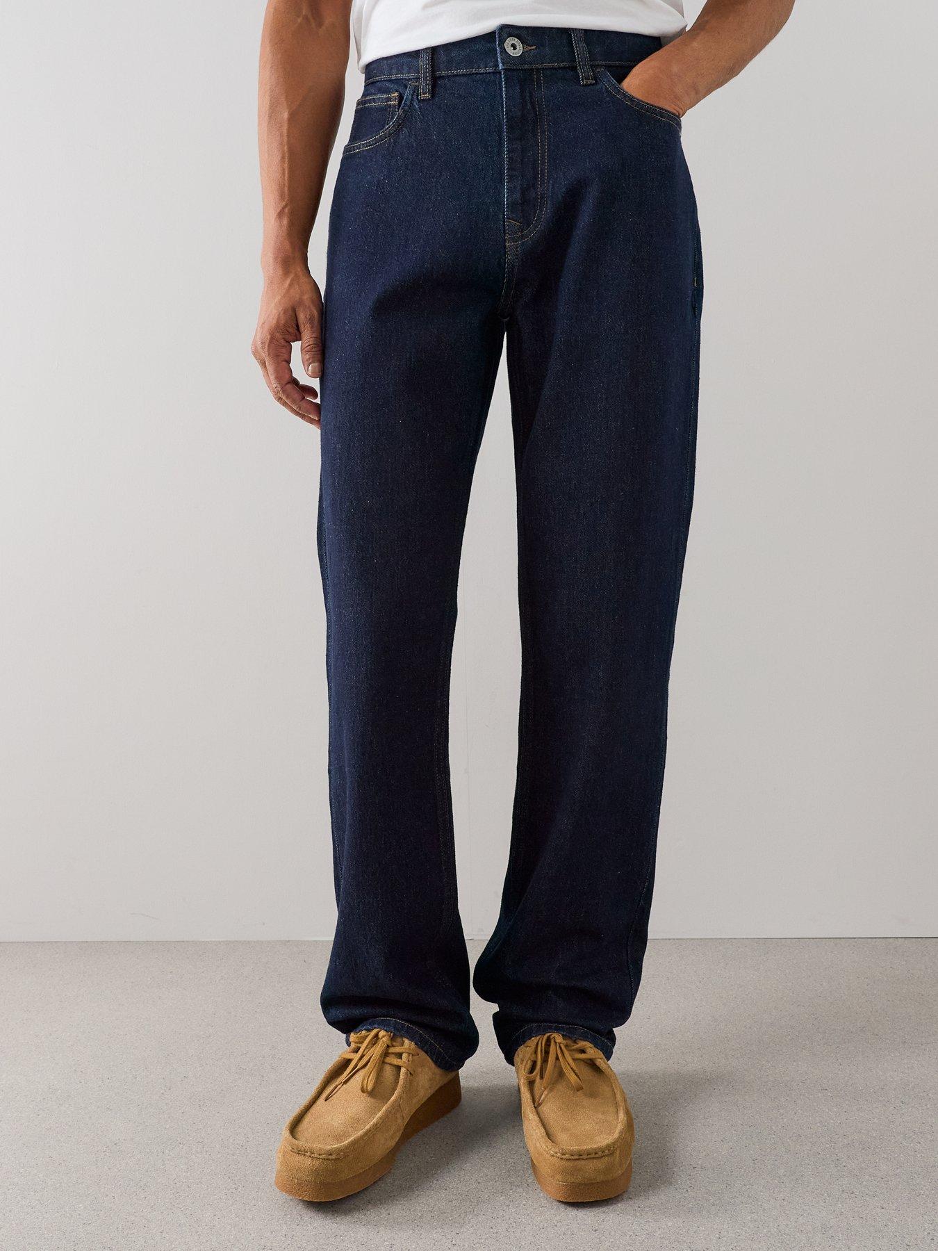 Image 3 of 7 of The Very Collection Loose Fit Jeans With Stretch - Indigo