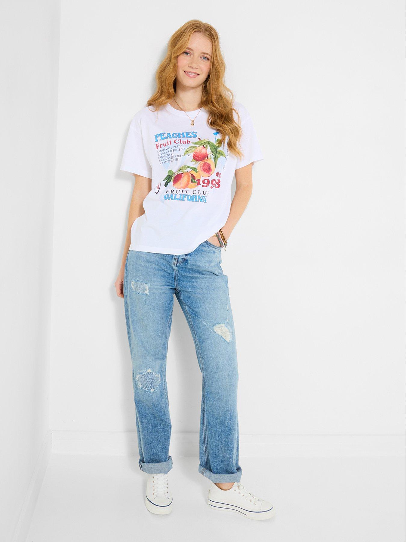 Image 3 of 5 of Joe Browns Fruity Graphic T-Shirt - White
