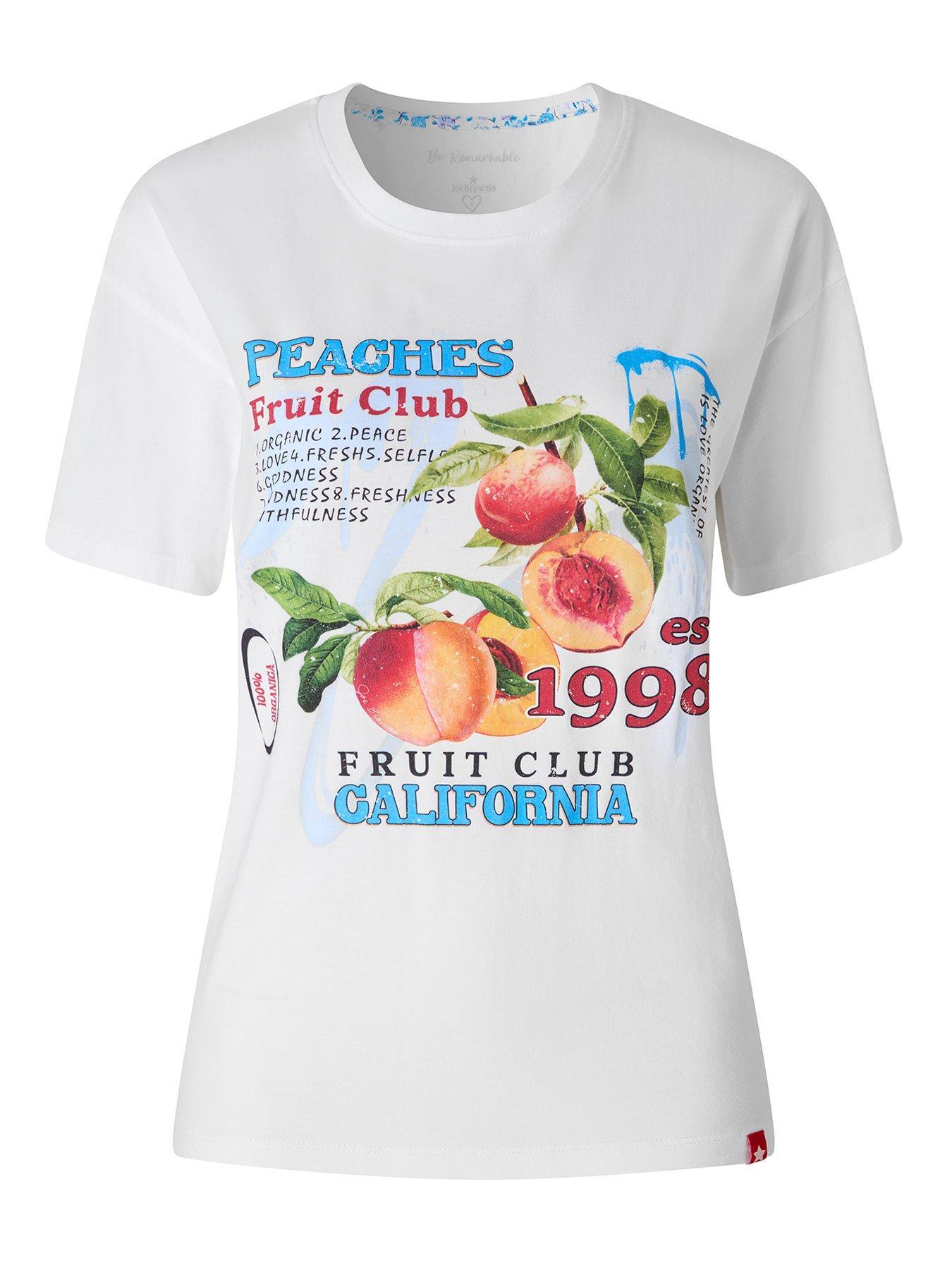Image 5 of 5 of Joe Browns Fruity Graphic T-Shirt - White