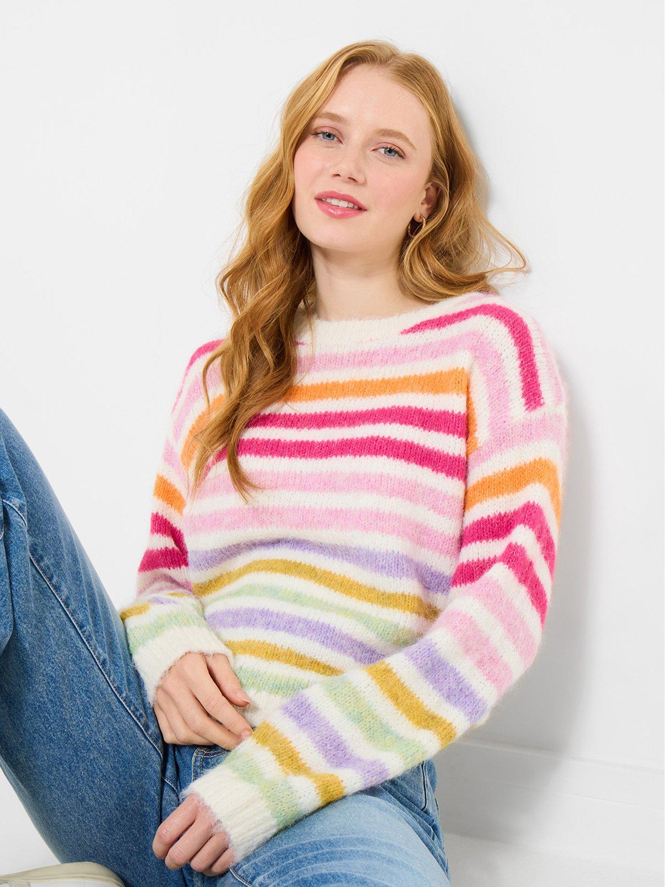 joe-browns-ella-stripe-jumper-creamfront