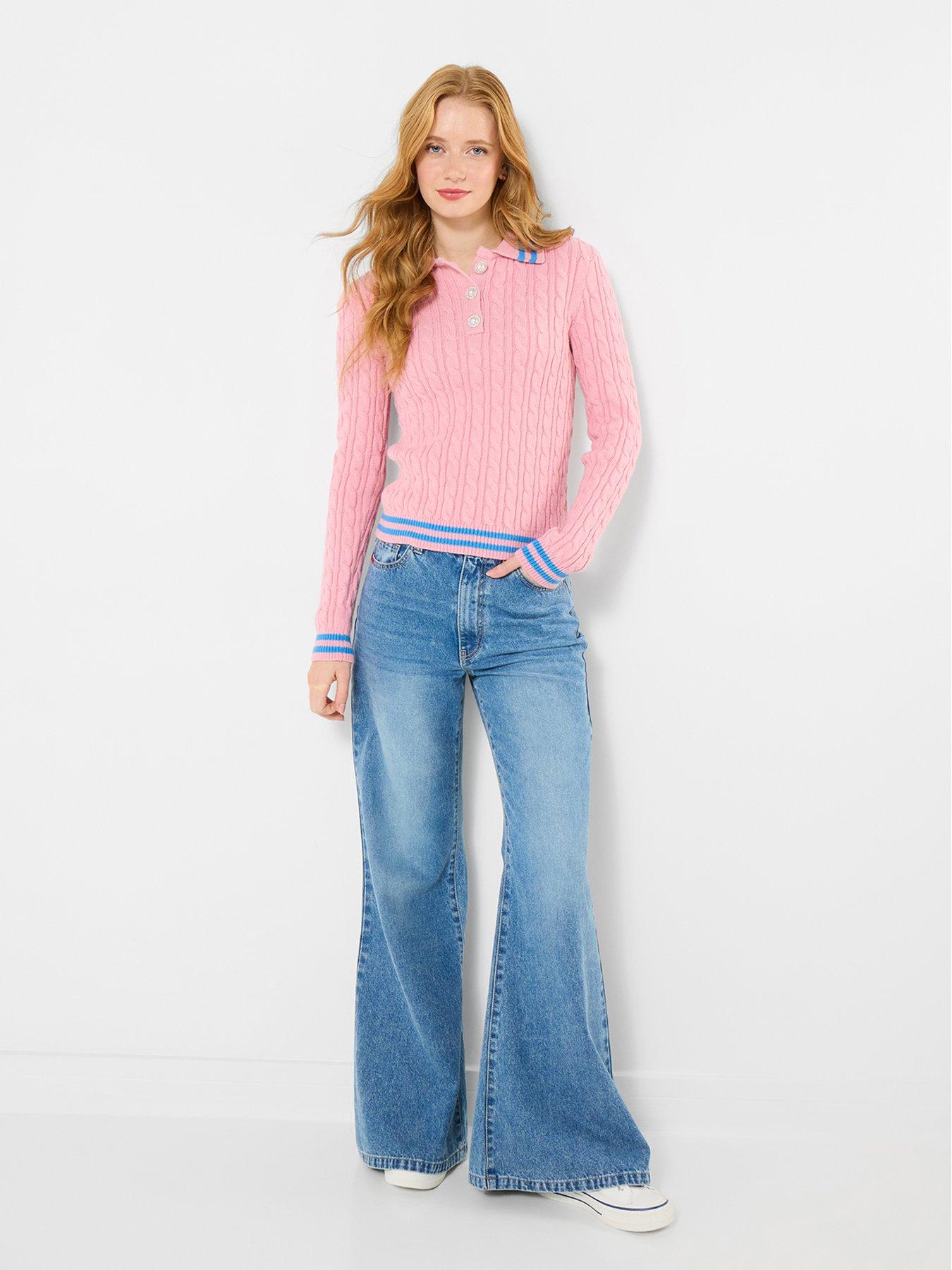 joe-browns-frankie-collared-cable-knit-jumper-pinkback