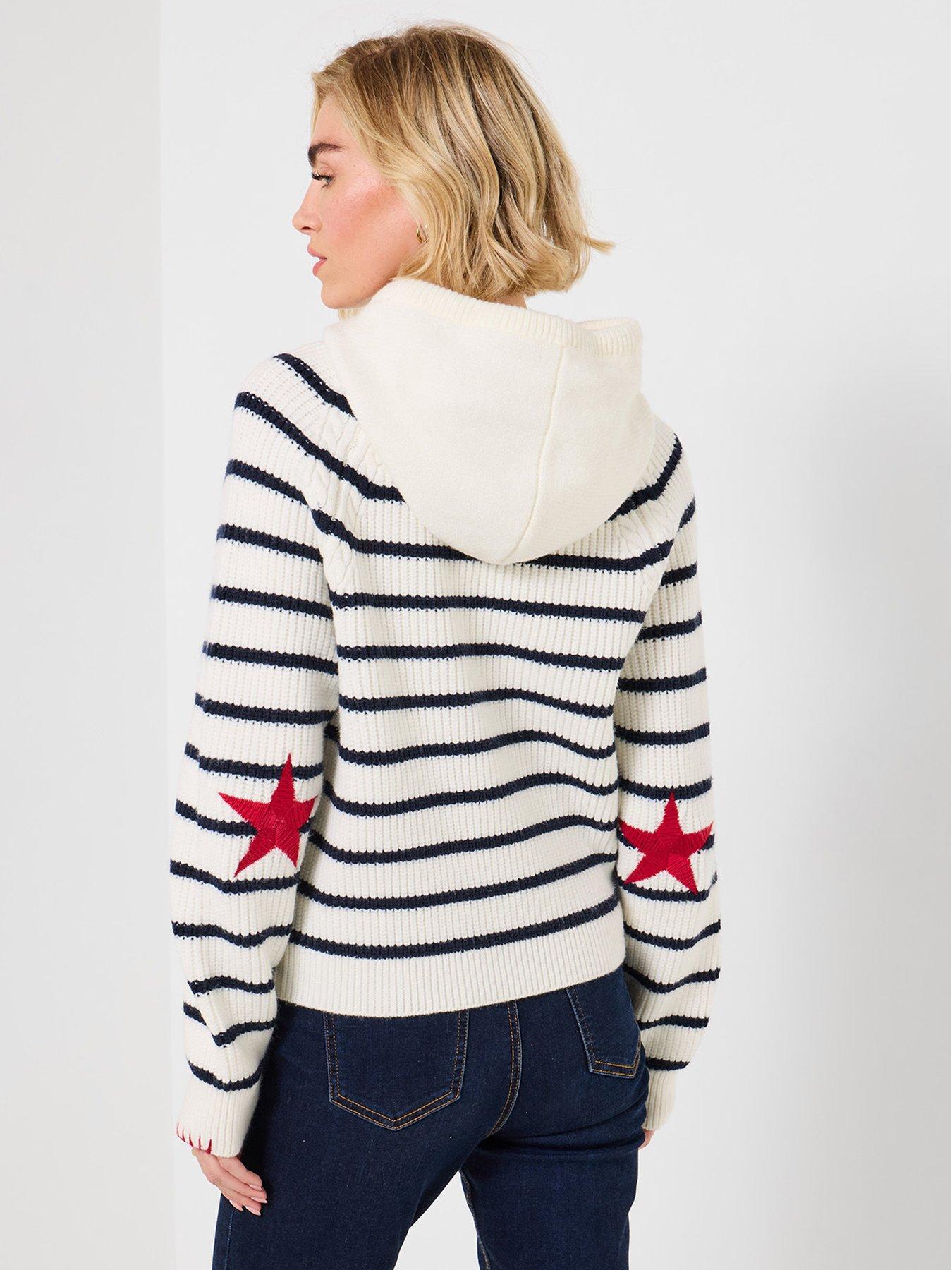 joe-browns-dotty-embroidered-stripe-knitted-hoodie-creamstillFront