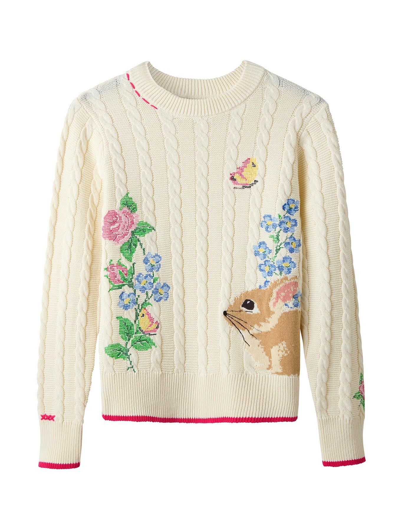 joe-browns-carly-embroidered-bunny-jumper-creamdetail