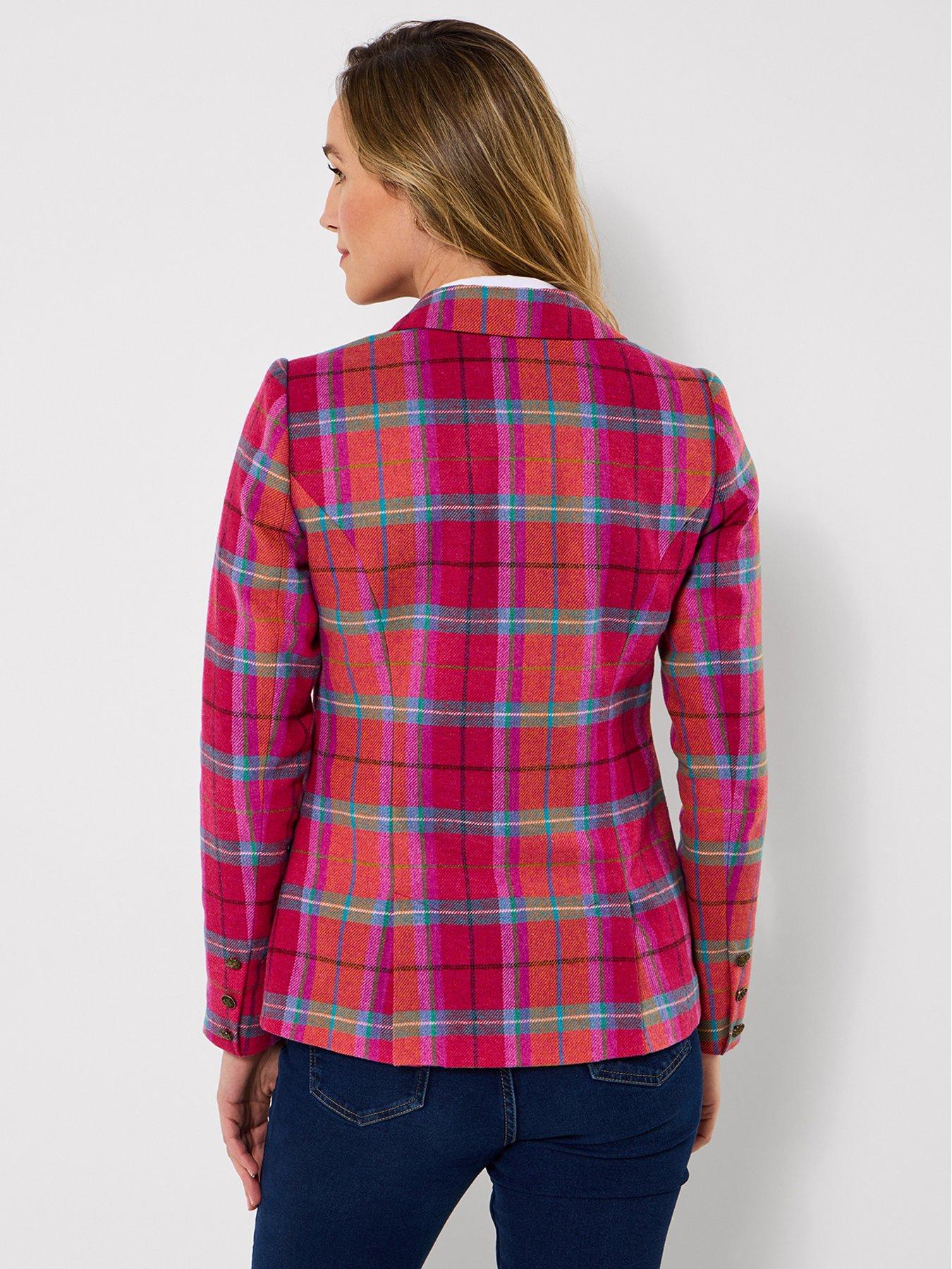 joe-browns-charming-check-jacket-with-detachable-corsage-pinkstillFront