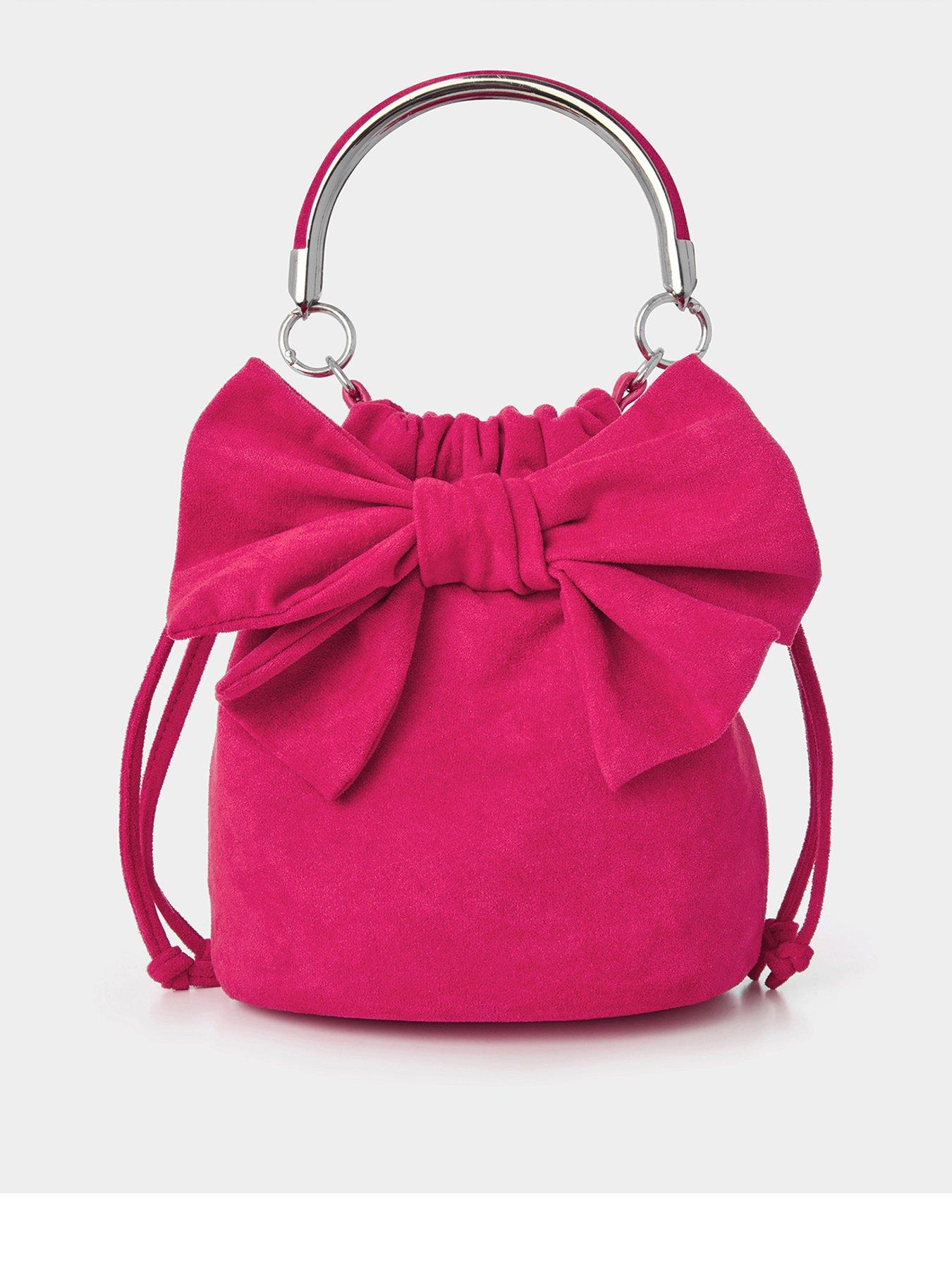 Image 1 of 5 of Joe Browns Laila Bow Bag - Pink