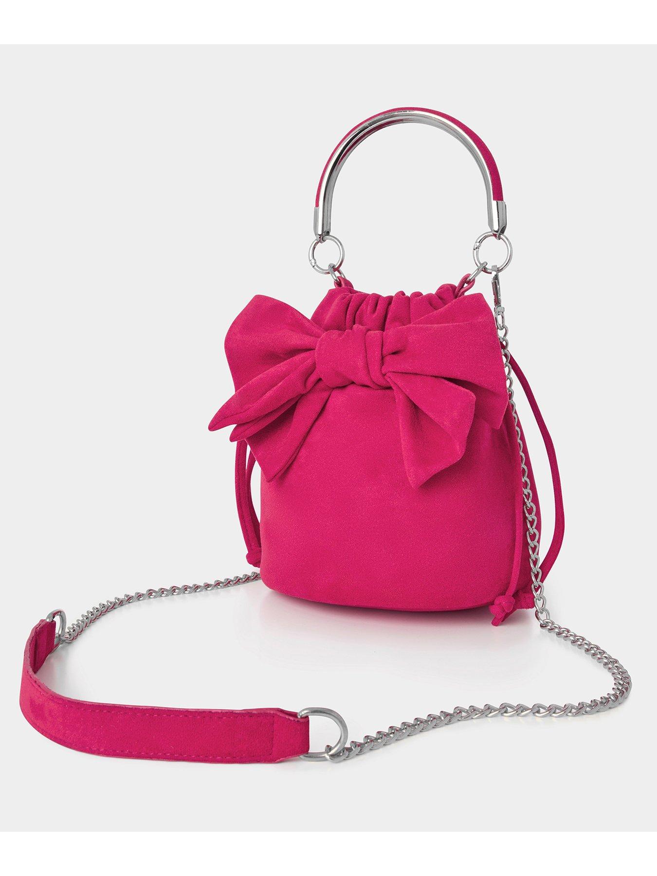 Image 4 of 5 of Joe Browns Laila Bow Bag - Pink