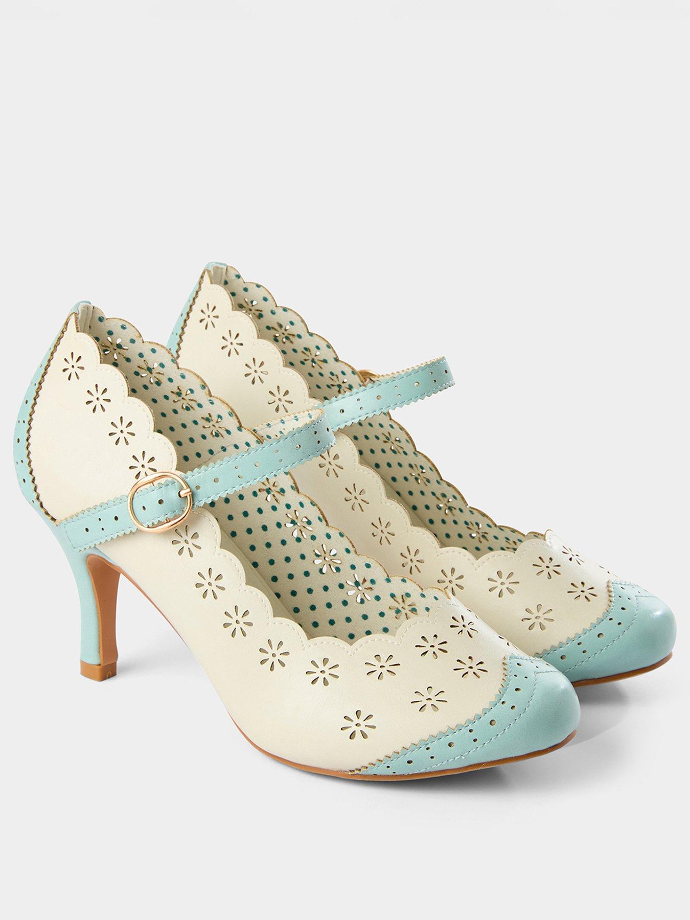 Image 2 of 5 of Joe Browns Flora Pretty Mary Jane Shoes - Cream