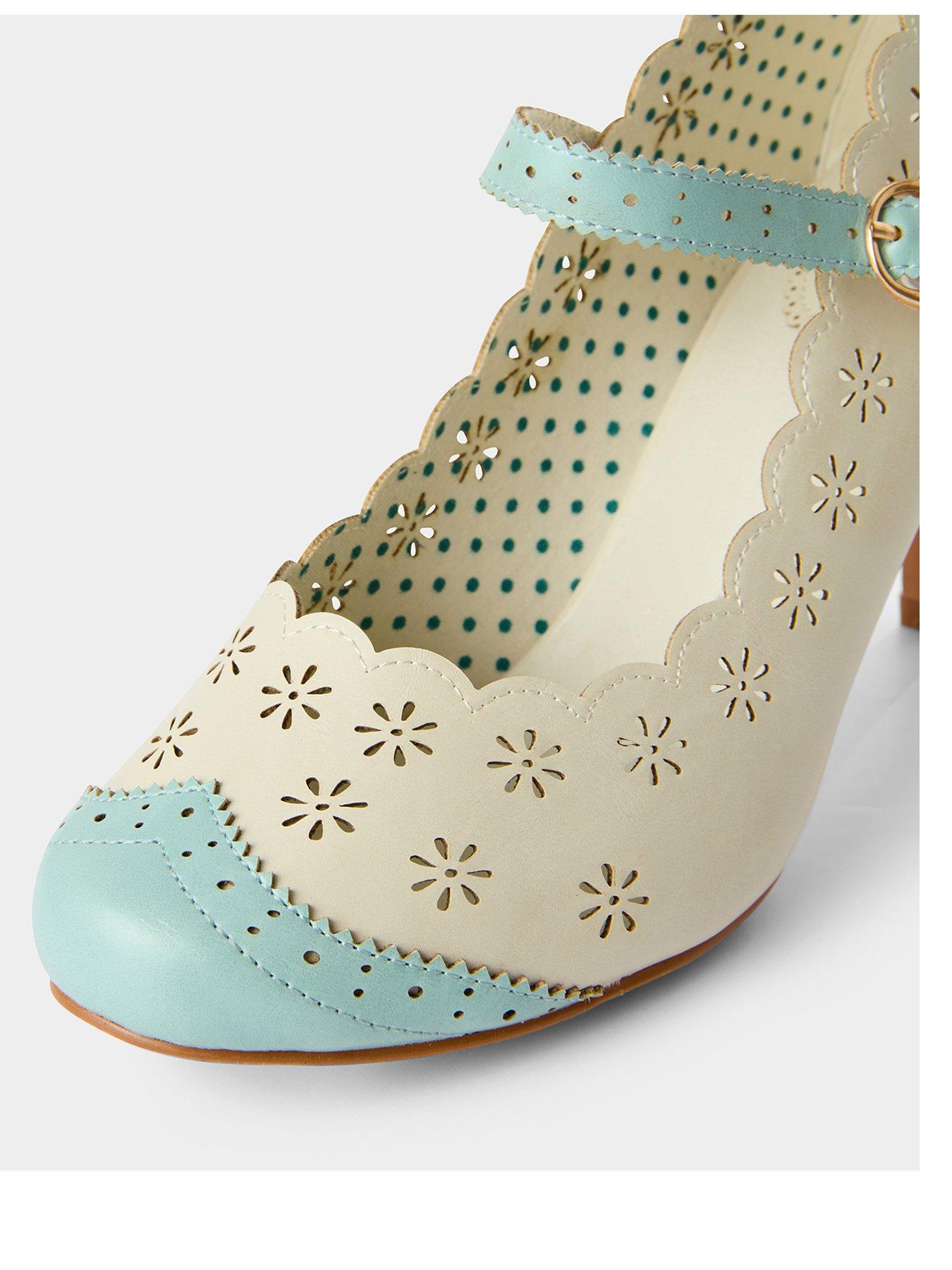 Image 3 of 5 of Joe Browns Flora Pretty Mary Jane Shoes - Cream