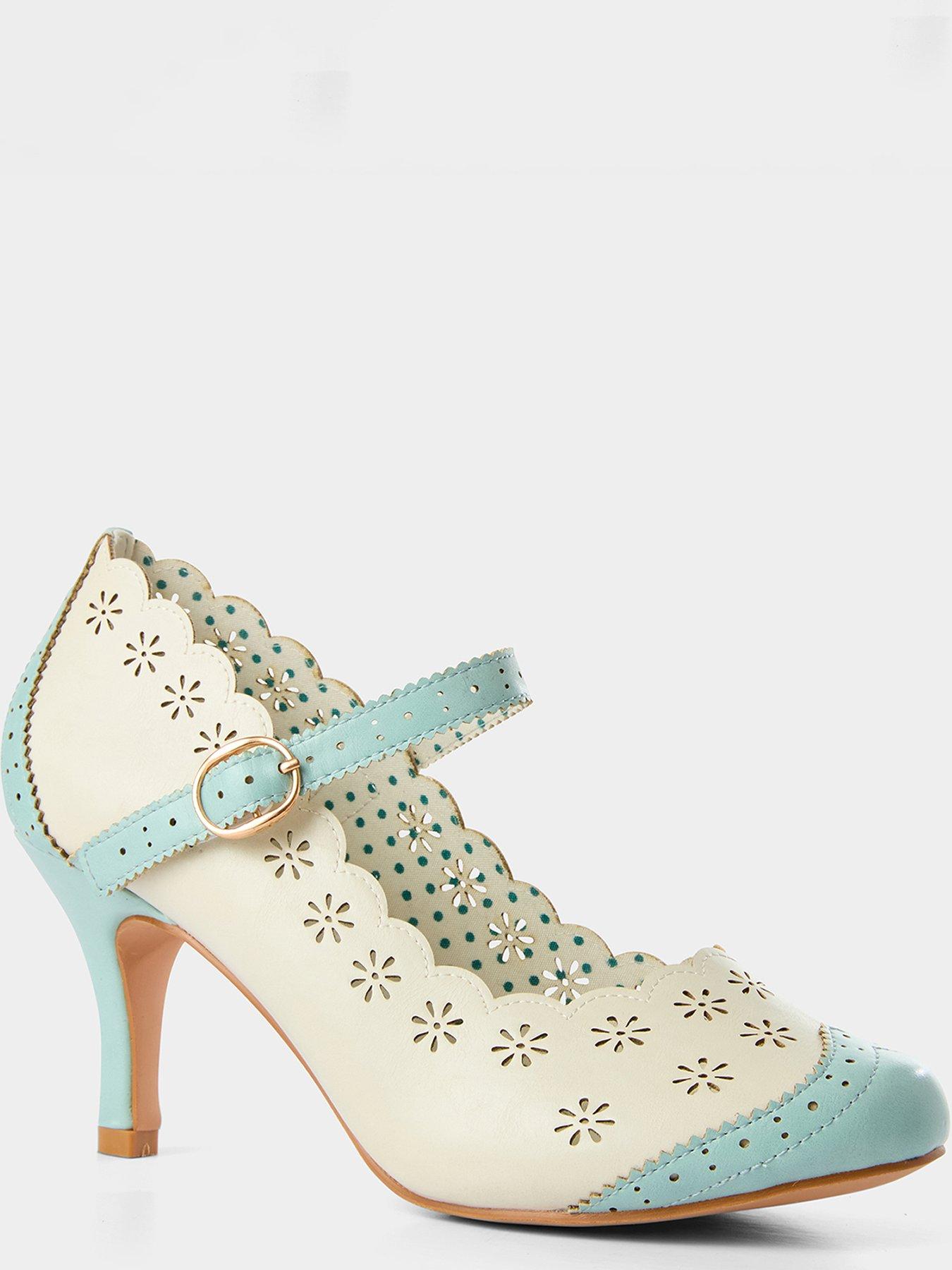 Image 5 of 5 of Joe Browns Flora Pretty Mary Jane Shoes - Cream