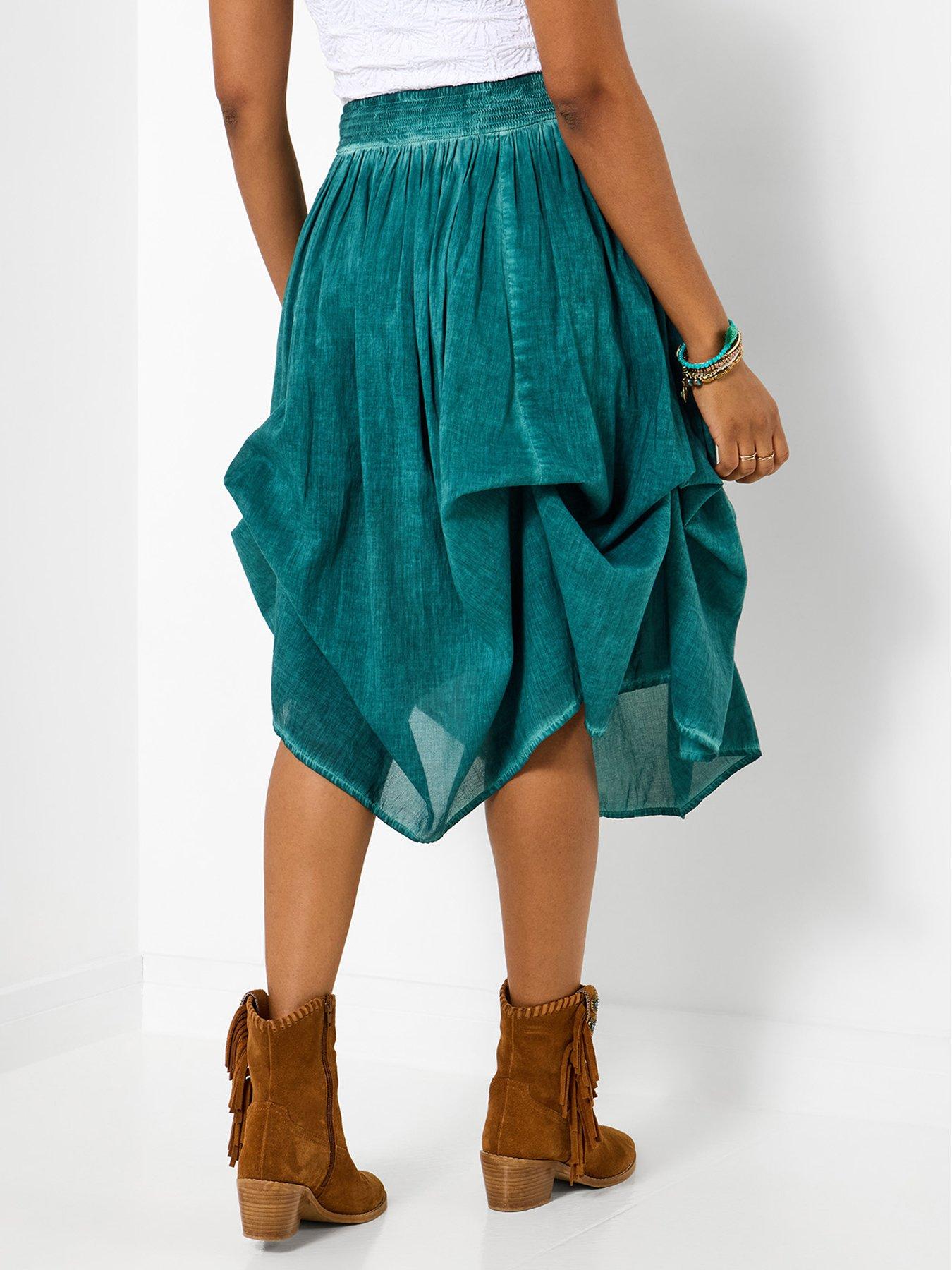 joe-browns-rosie-adjustable-embroidered-skirt-tealstillFront
